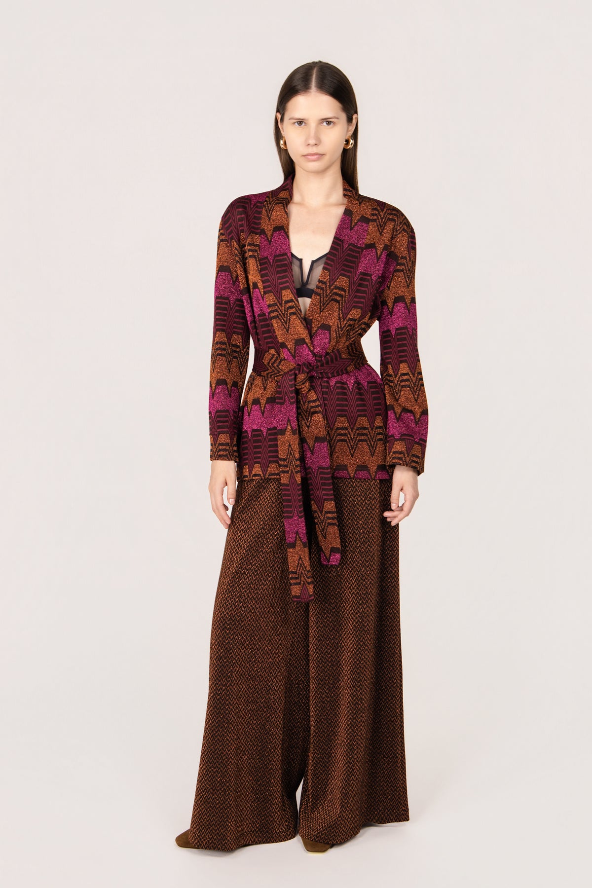 PANTALONE PALOMA SPINA NERO
