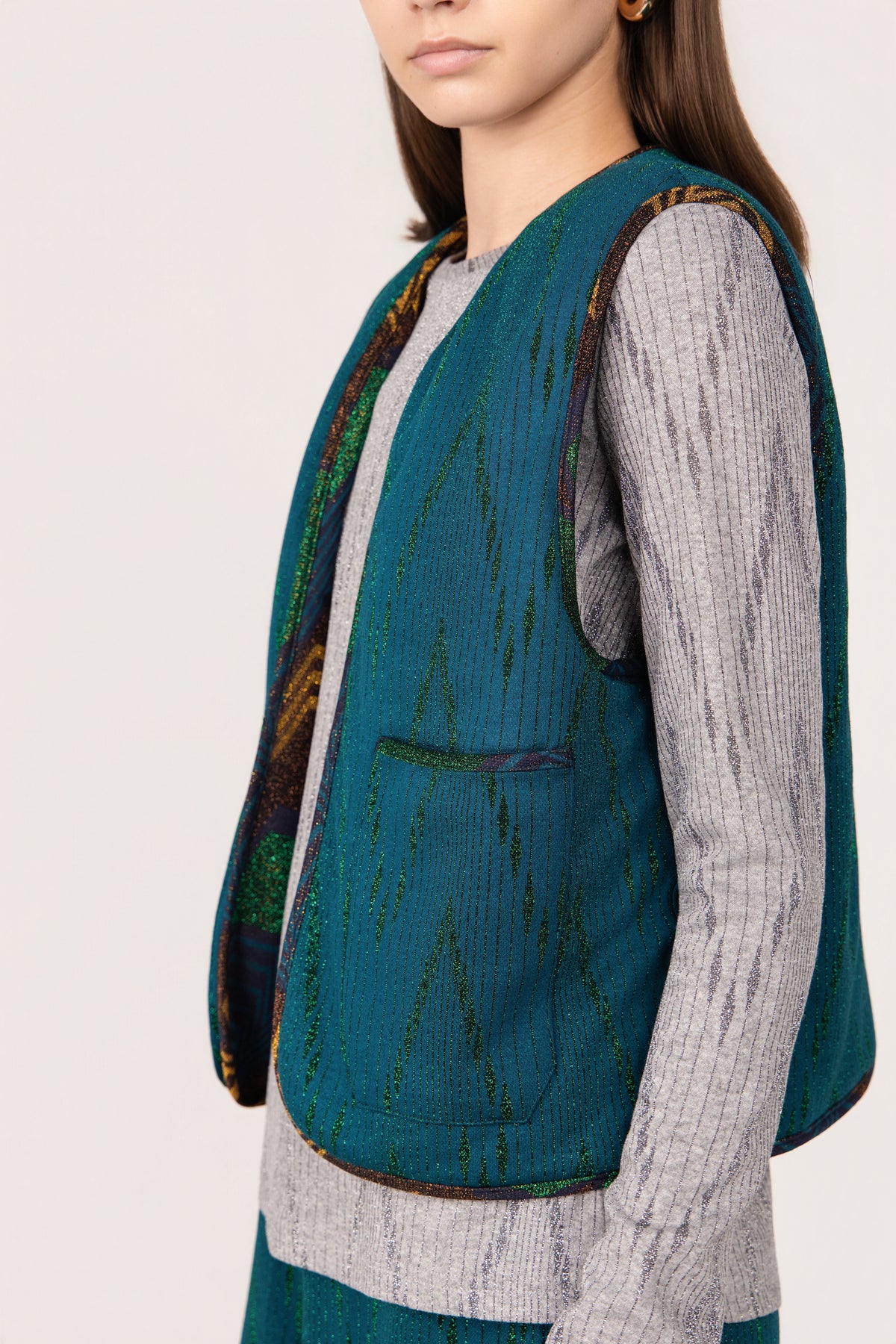 CANDY TRAPEZE VEST MULTI BLUE + OCTANE ROPE