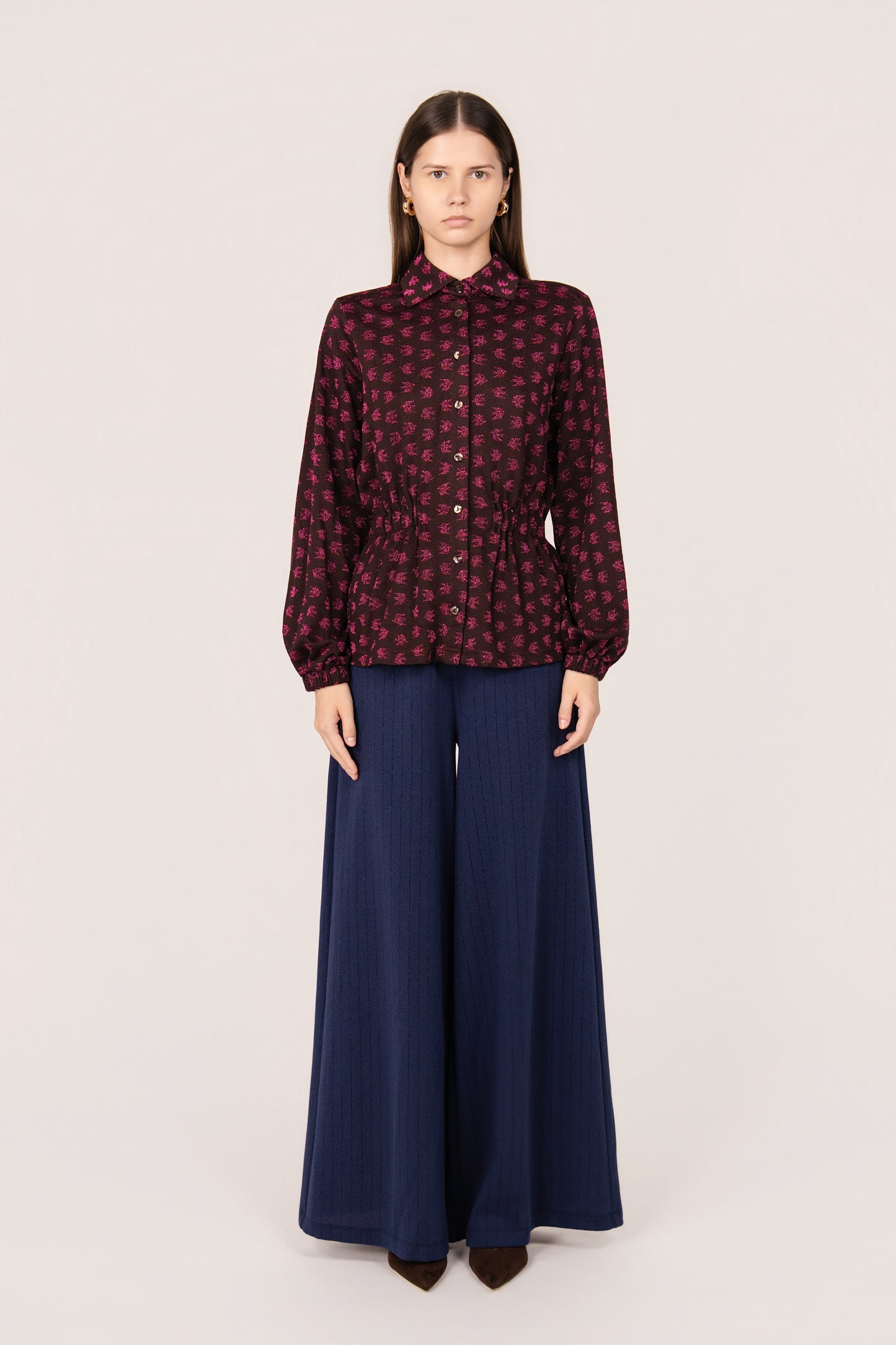 CAMICIA MATILDE RONDINI FUCSIA