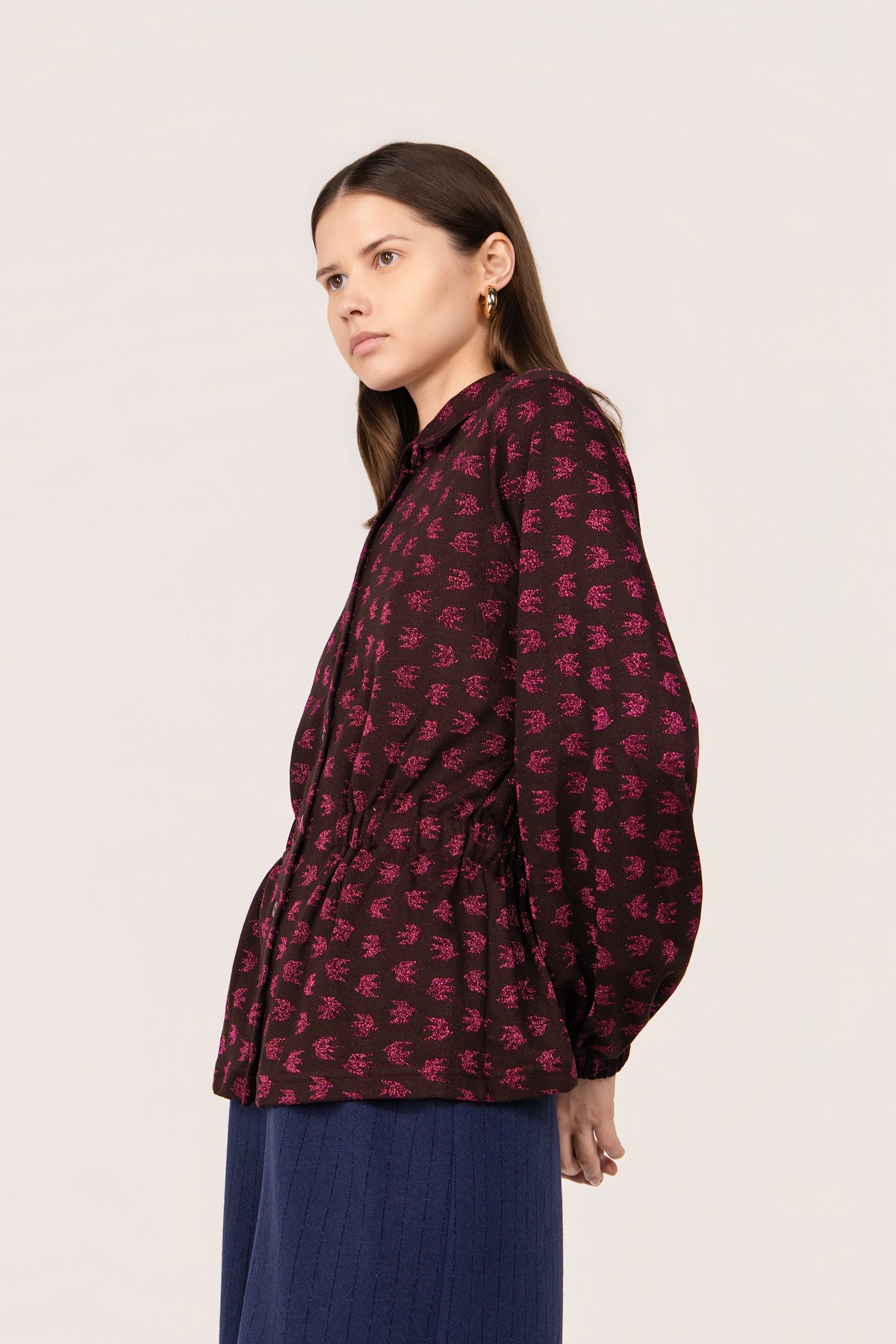 CAMICIA MATILDE RONDINI FUCSIA