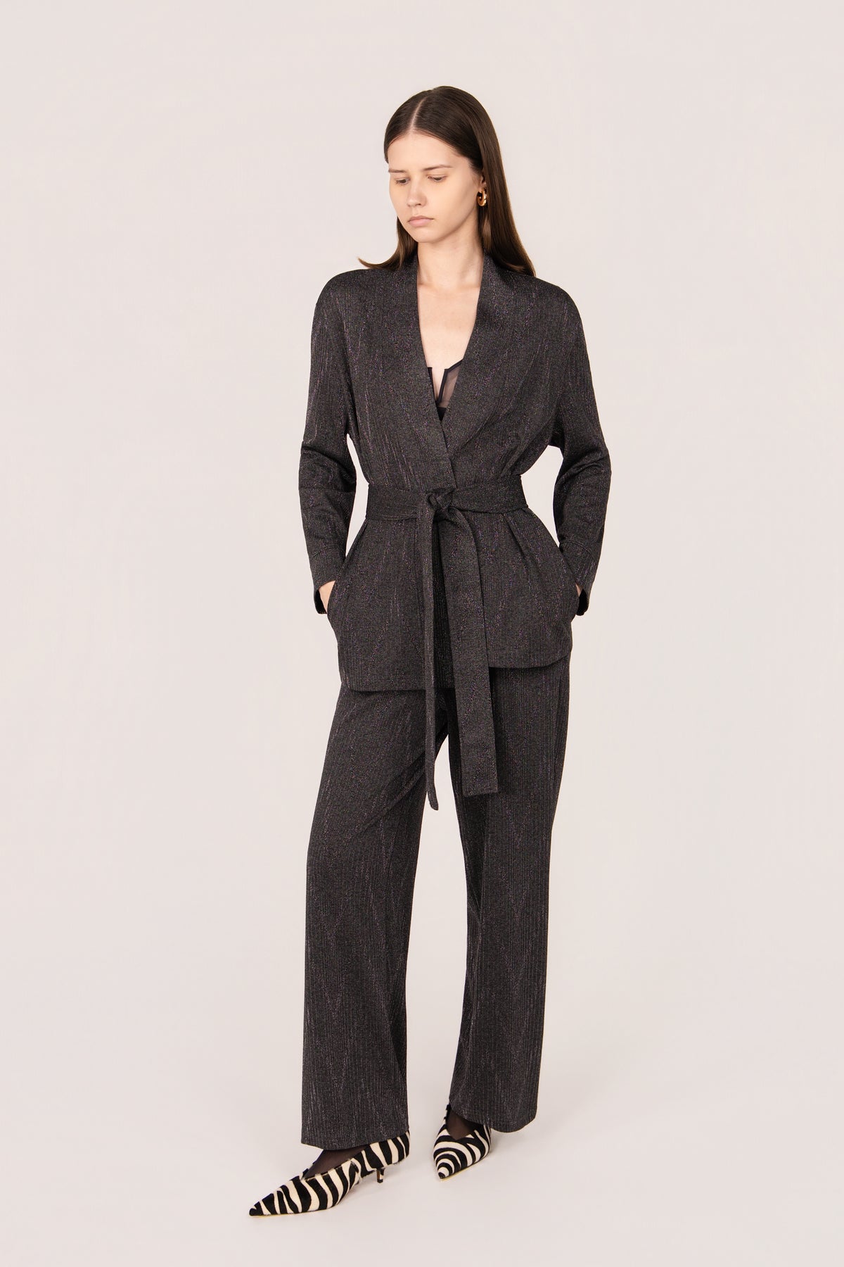 CARDIGAN MARYLIN CORDA ANTRACITE