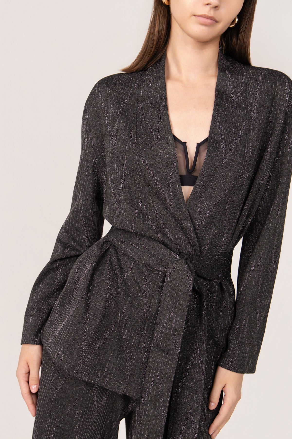 CARDIGAN MARYLIN CORDA ANTRACITE