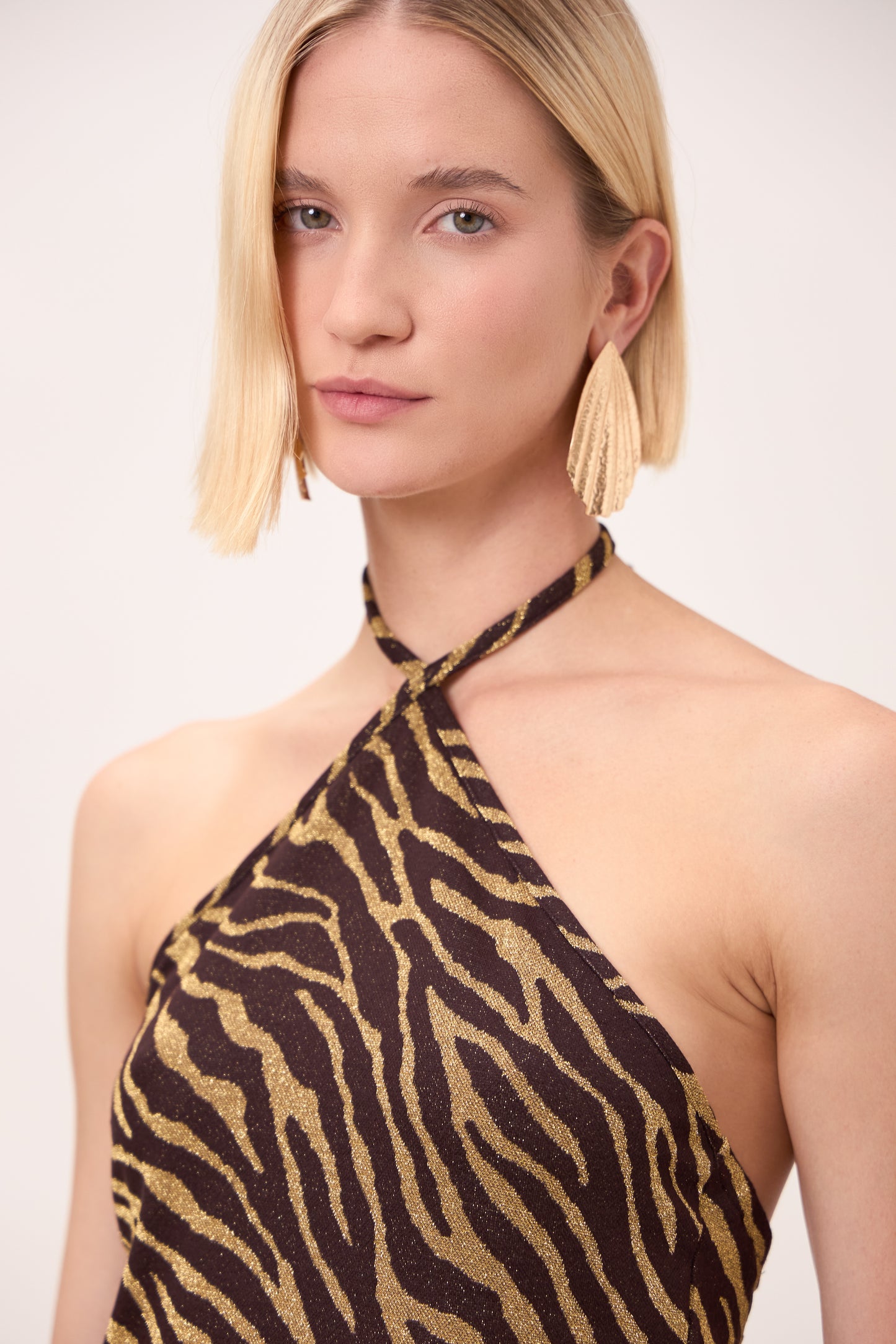 TOP MYSTERY ZEBRA MARRONE