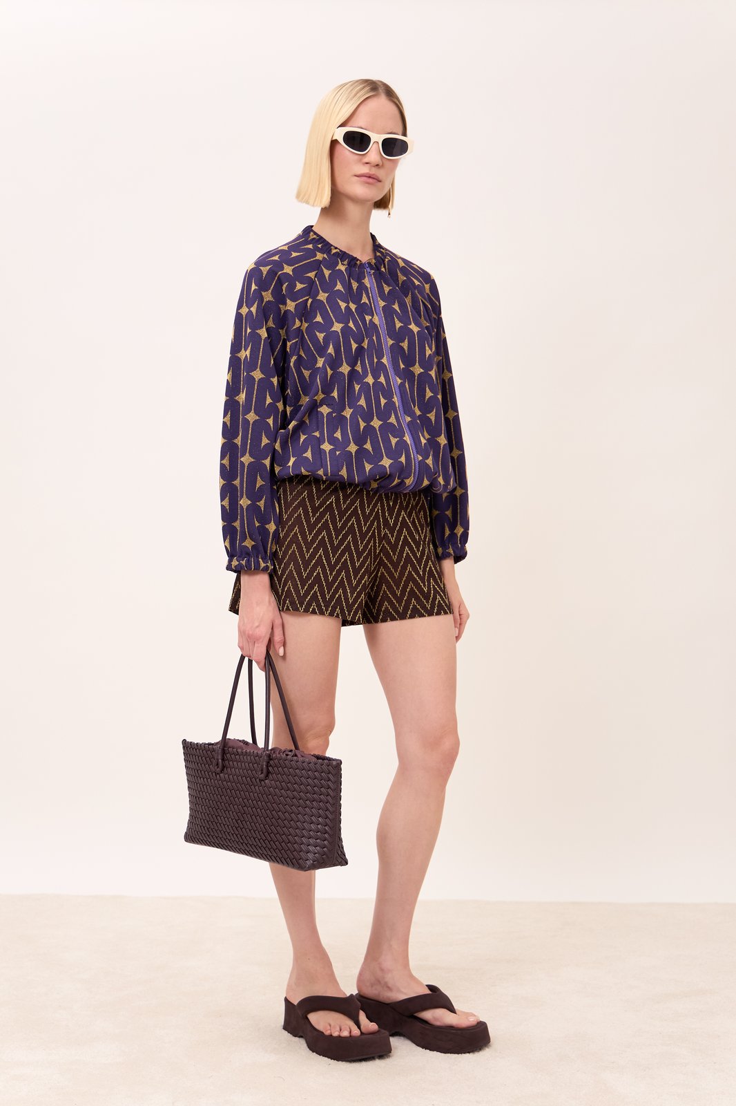 SHORT SIRACUSA EVEREST MARRONE