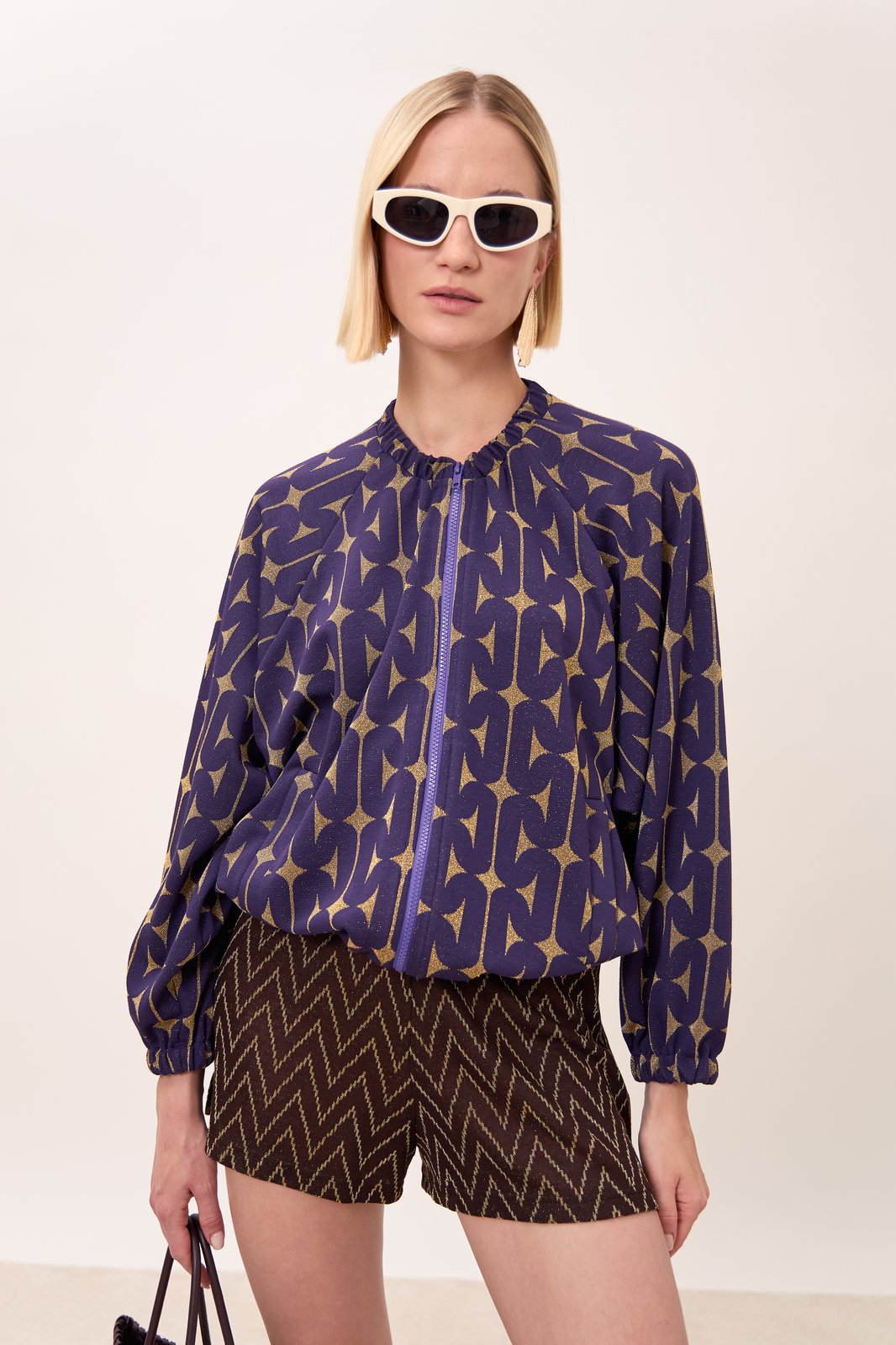BOMBER CAMERUN CATENA VIOLA