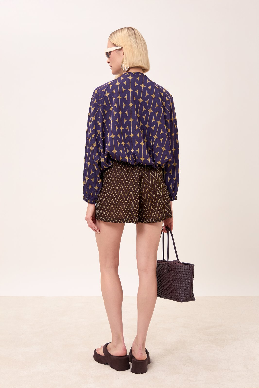 SHORT SIRACUSA EVEREST MARRONE