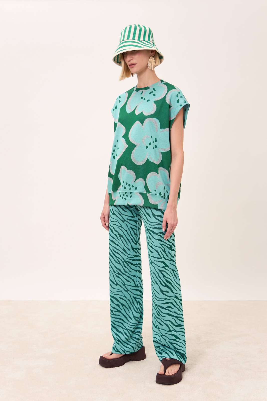 PANTALONE POLINESIA ZEBRA ZAFFIRO