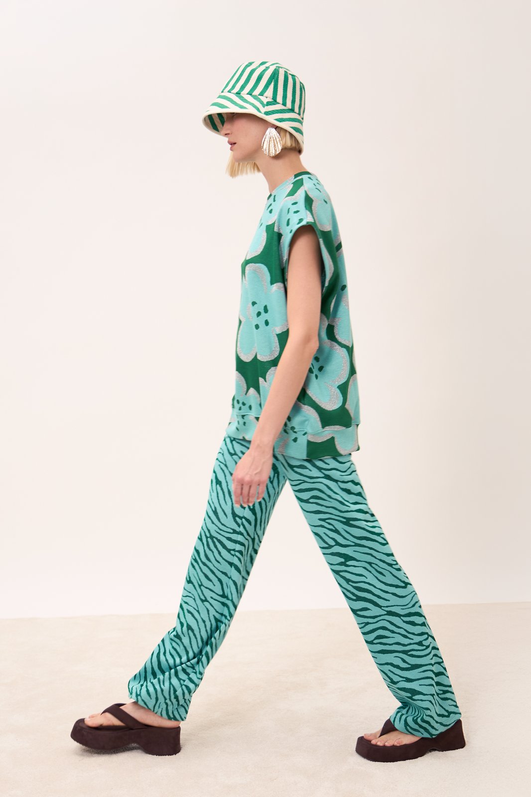 PANTALONE POLINESIA ZEBRA ZAFFIRO