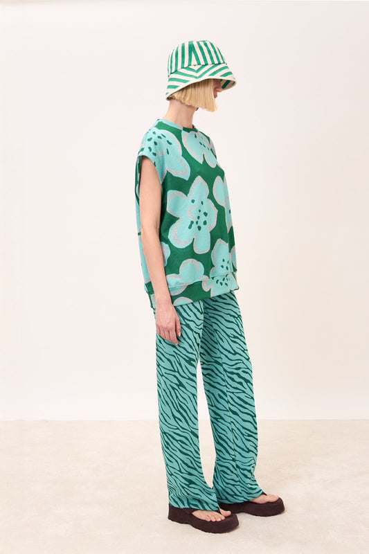 PANTALONE POLINESIA ZEBRA ZAFFIRO