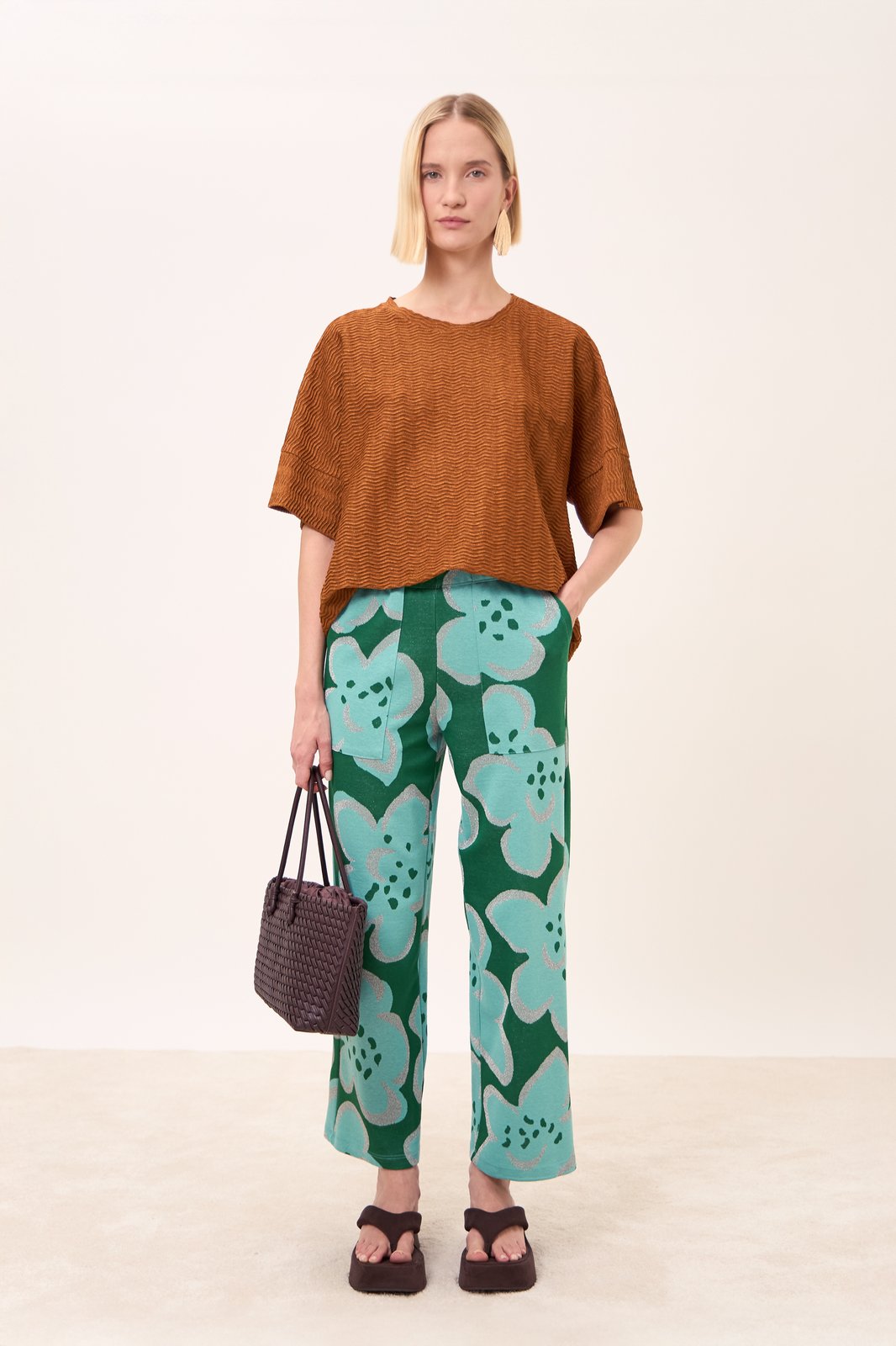 PANTALONE PANAREA BLOSSOM FELCE