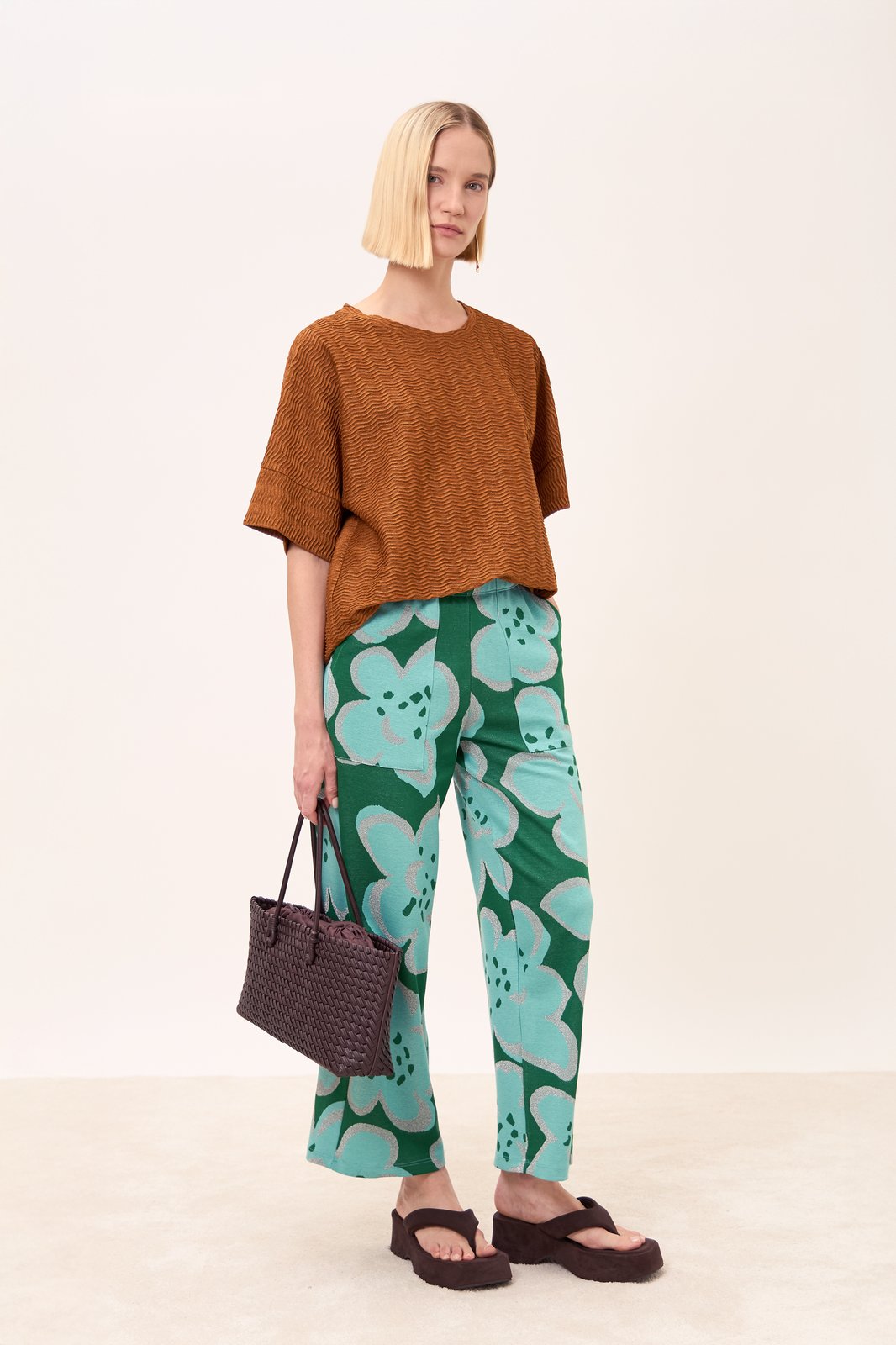 PANTALONE PANAREA BLOSSOM FELCE