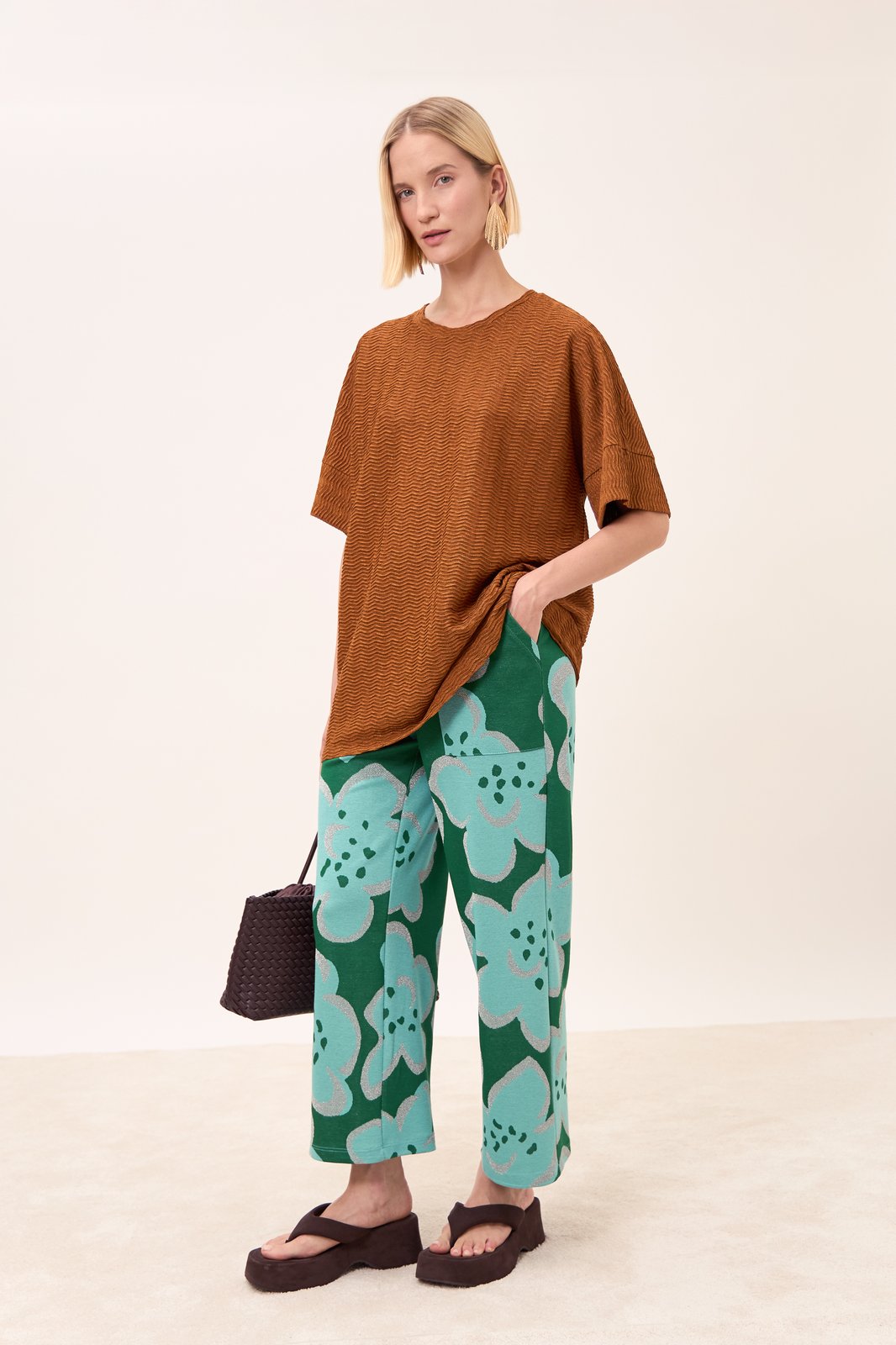 PANTALONE PANAREA BLOSSOM FELCE
