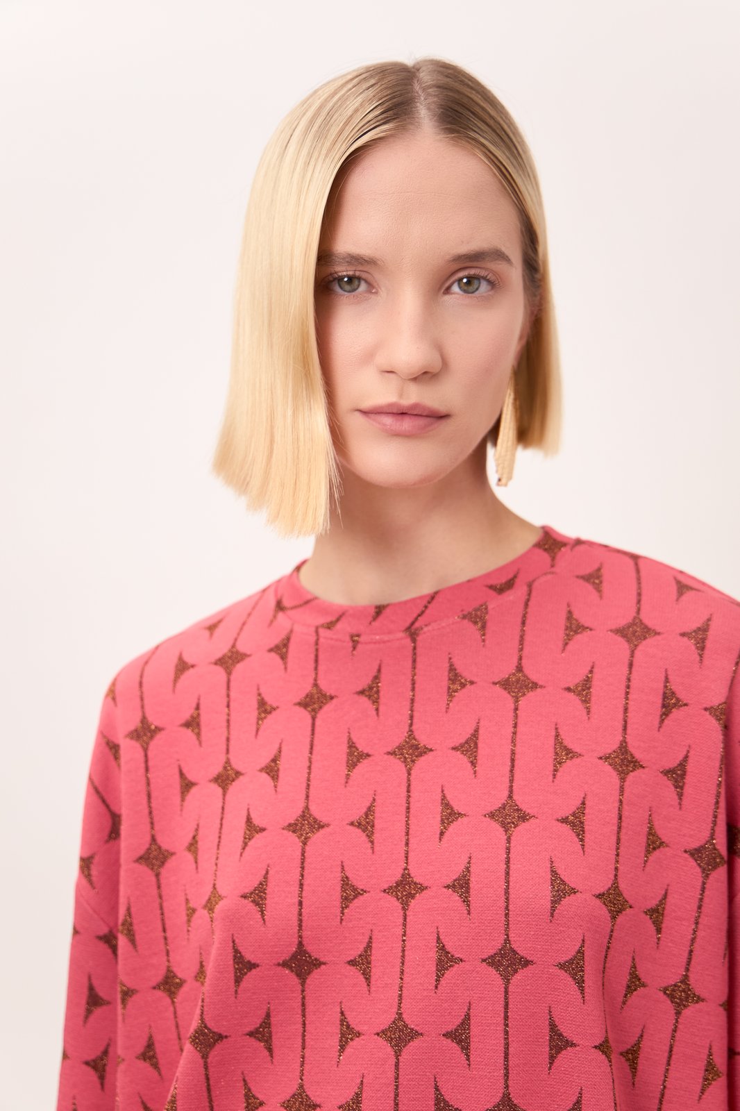 MAGLIA MELODIE CATENA CORALLO
