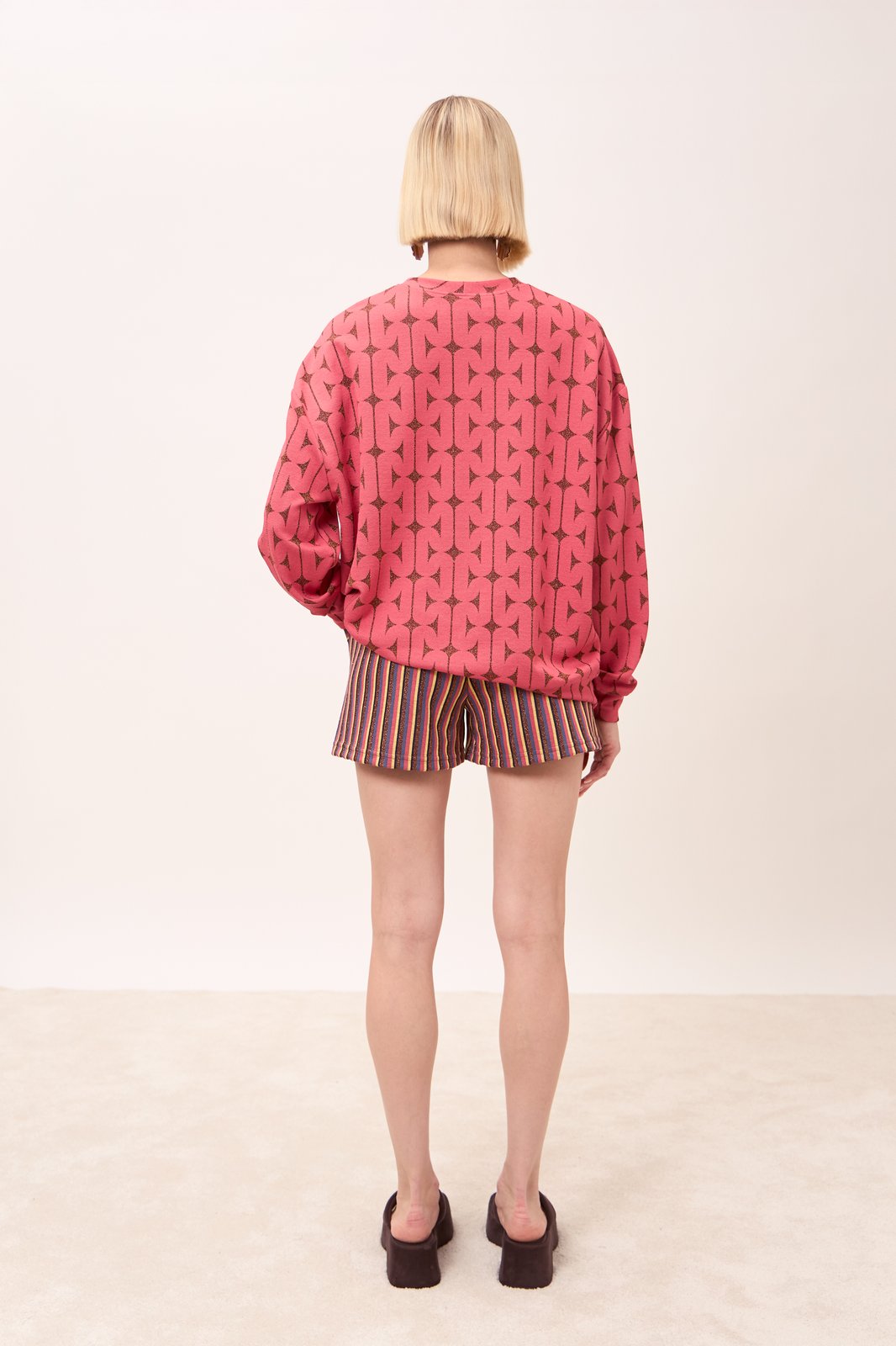 MAGLIA MELODIE CATENA CORALLO