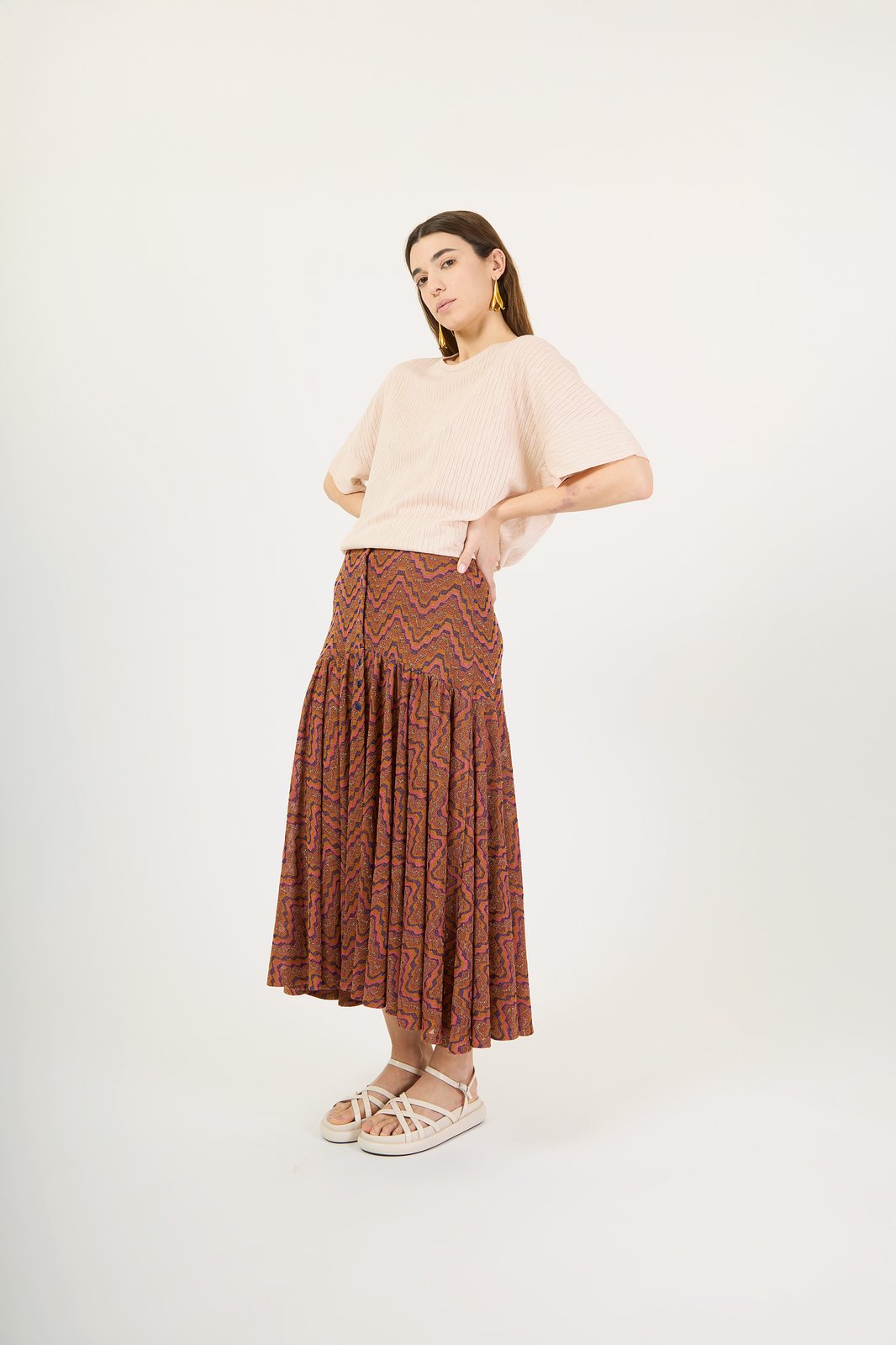 MAGLIA MARIECLAIRE TAGETES SABBIA