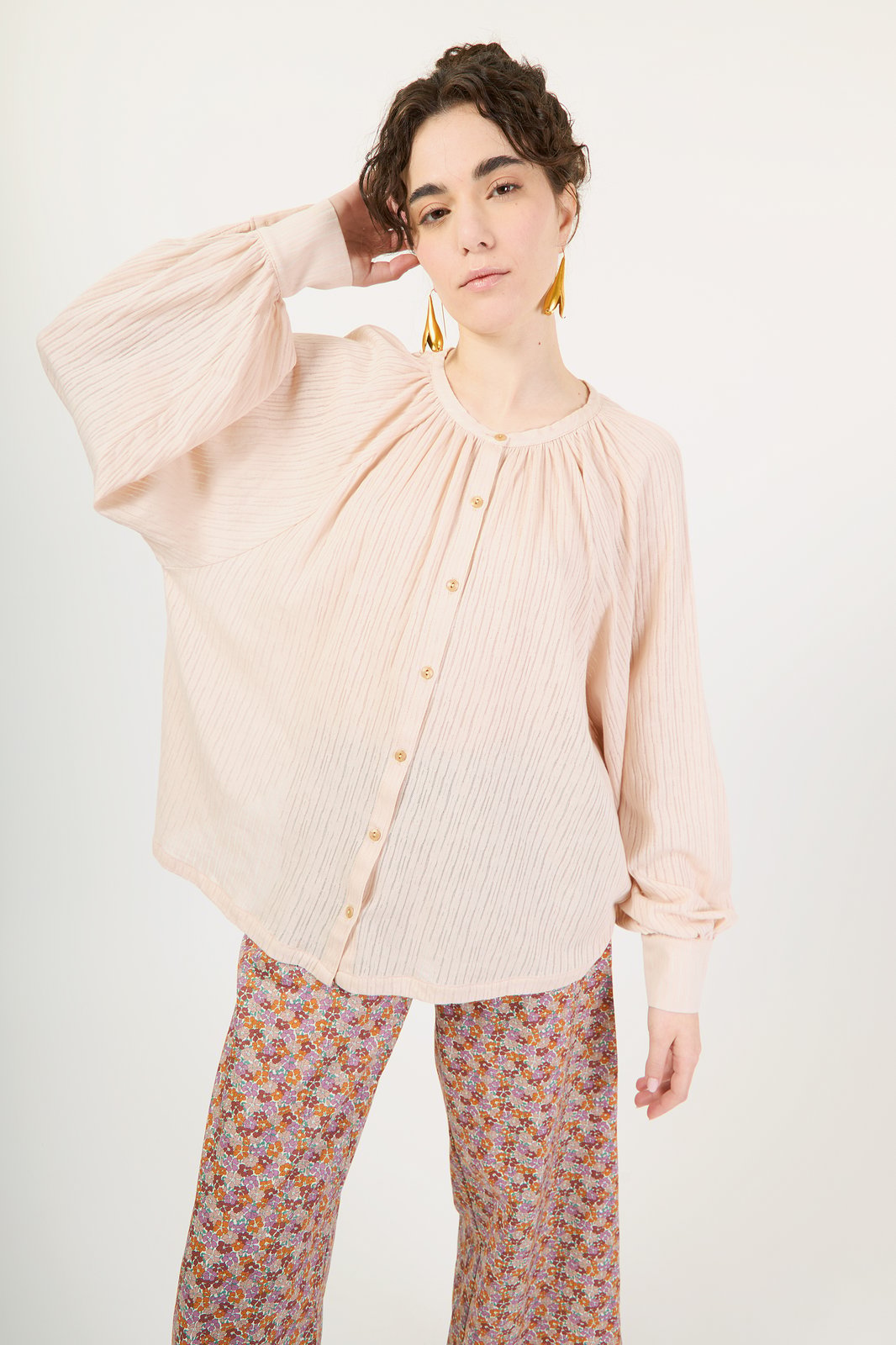 MAGLIA MELANIE TAGETES SABBIA €184 - 50%