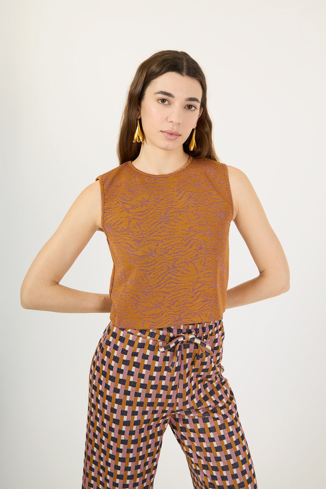 TOP MEG BEACH ROSA