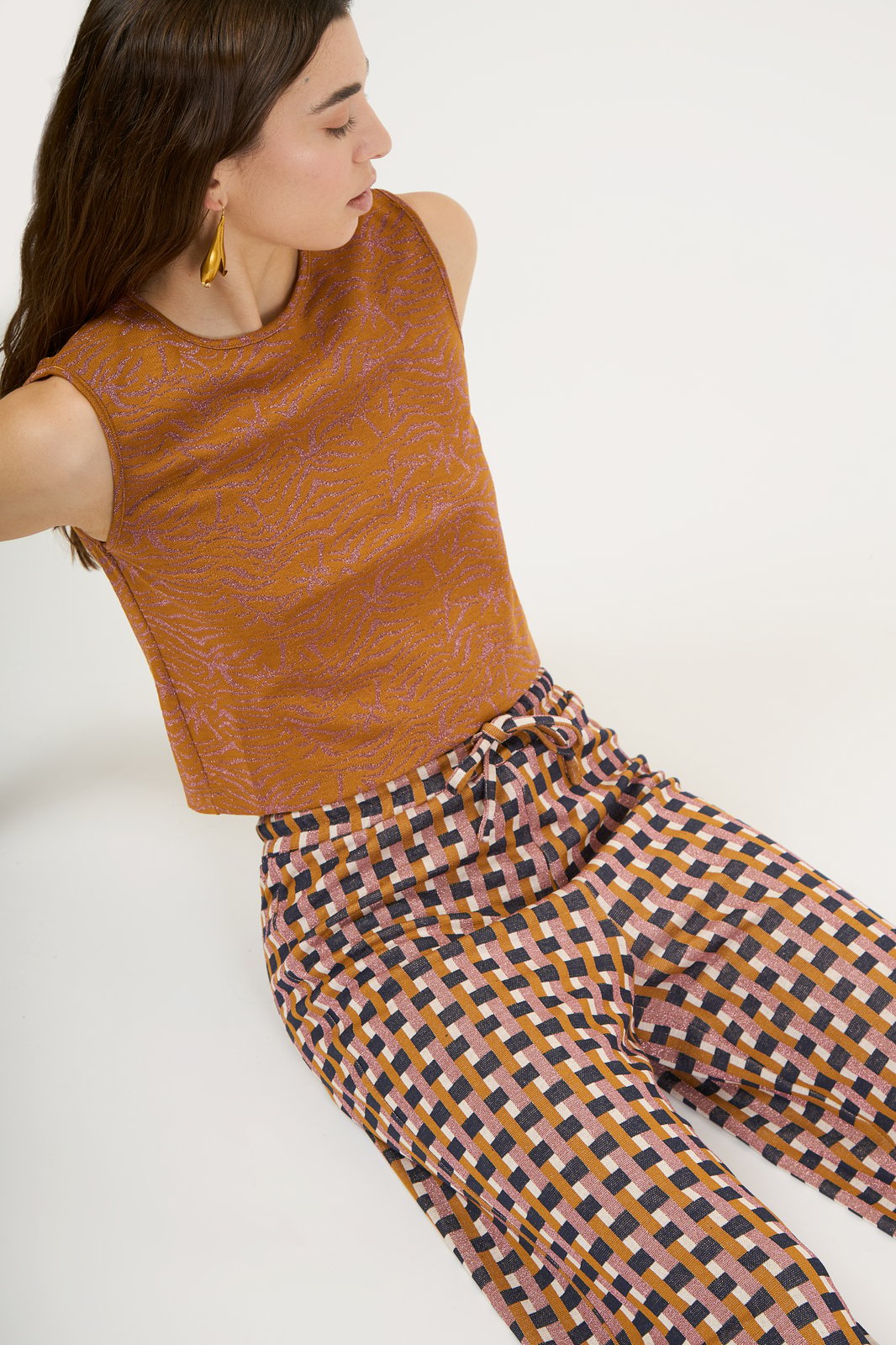 TOP MEG BEACH ROSA