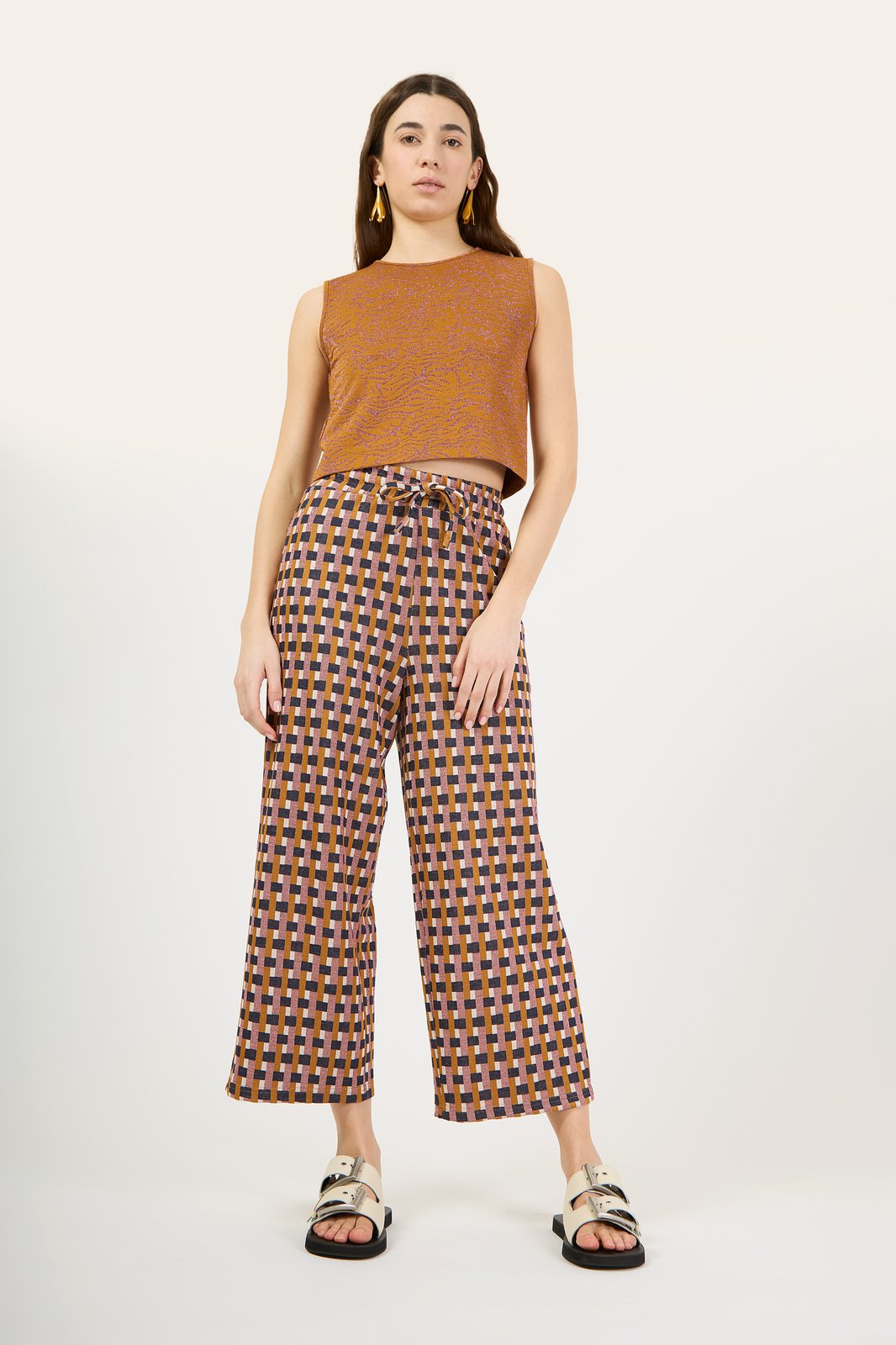 PANTALONE PHILIPPA GEOMETRIC ROSA €176 - 50%