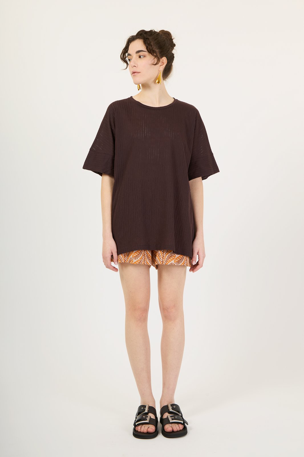 MAGLIA MARIECLAIRE TAGETES MARRONE €151 - 50%