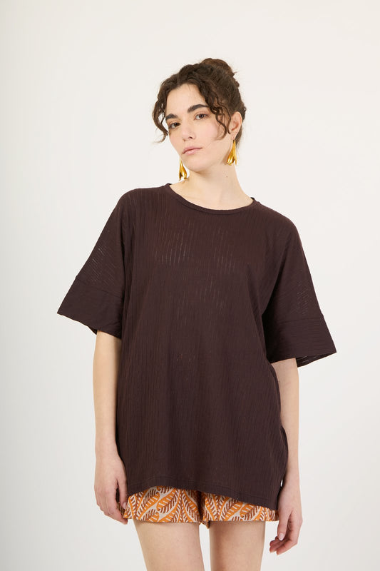 MAGLIA MARIECLAIRE TAGETES MARRONE €151 - 50%