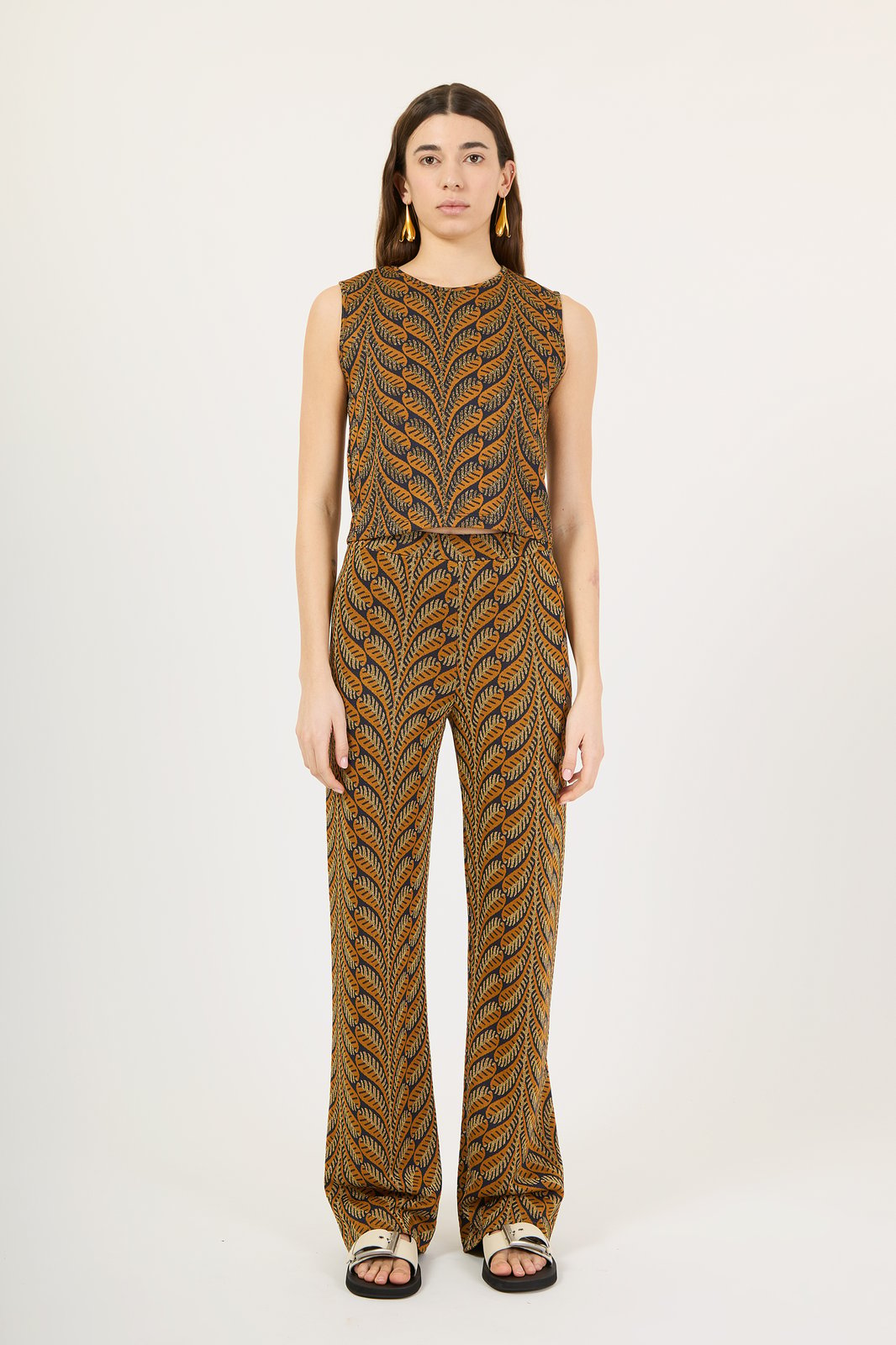 TOP MEG LEAF COGNAC €137 - 50%