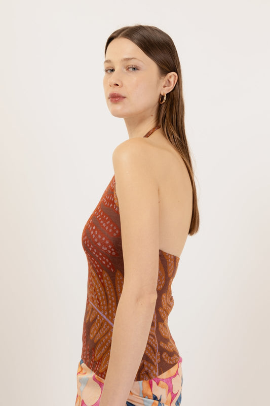 TOP MARSIGLIA MONSTERA NOCE €132 -50%