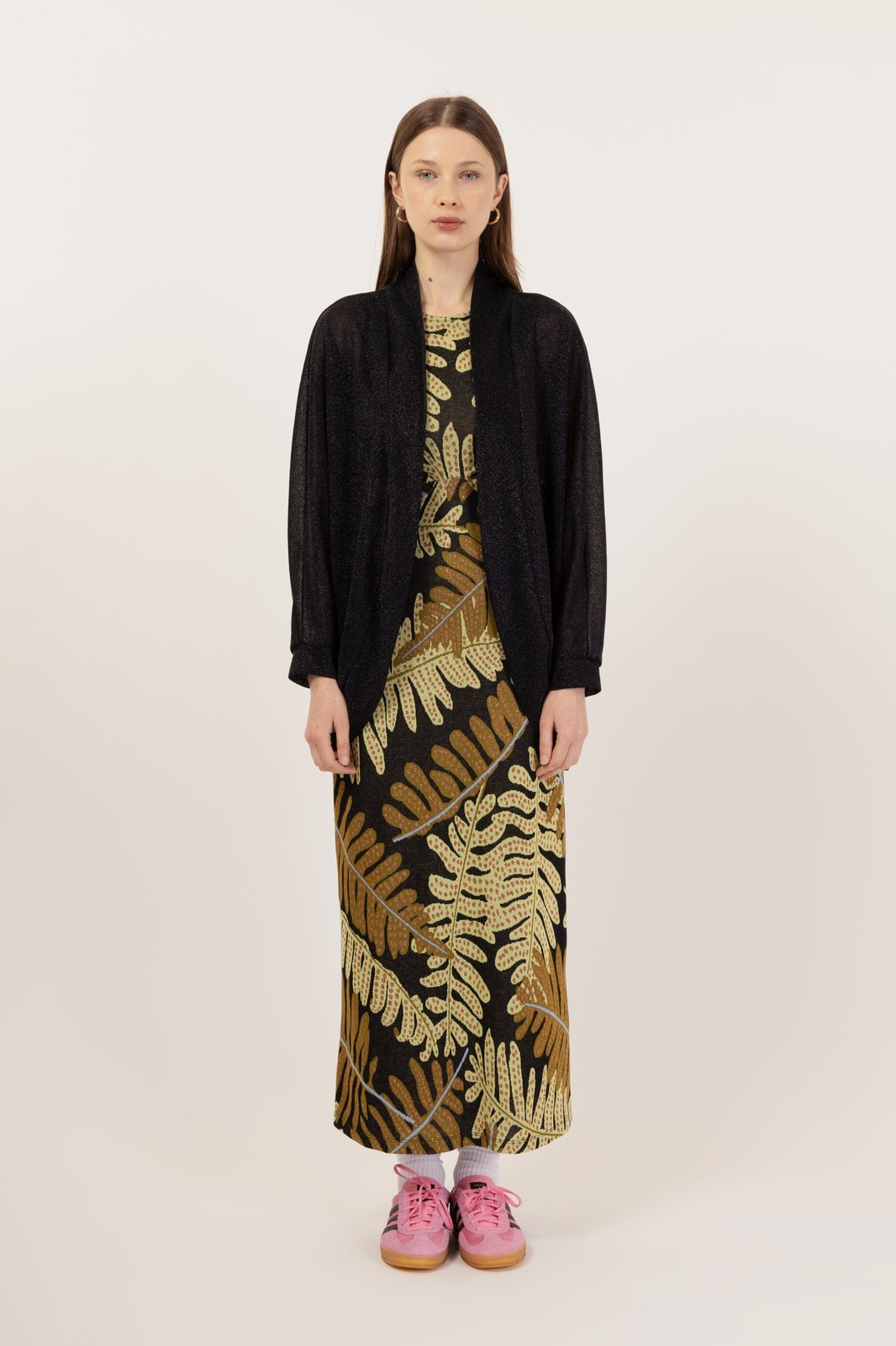 CARDIGAN MALDIVE LUREX NERO €157 -50%