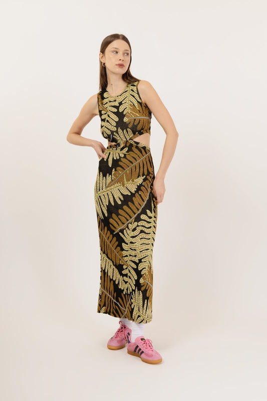 ABITO AZERBAIGIAN MONSTERA NERO €197 -50%