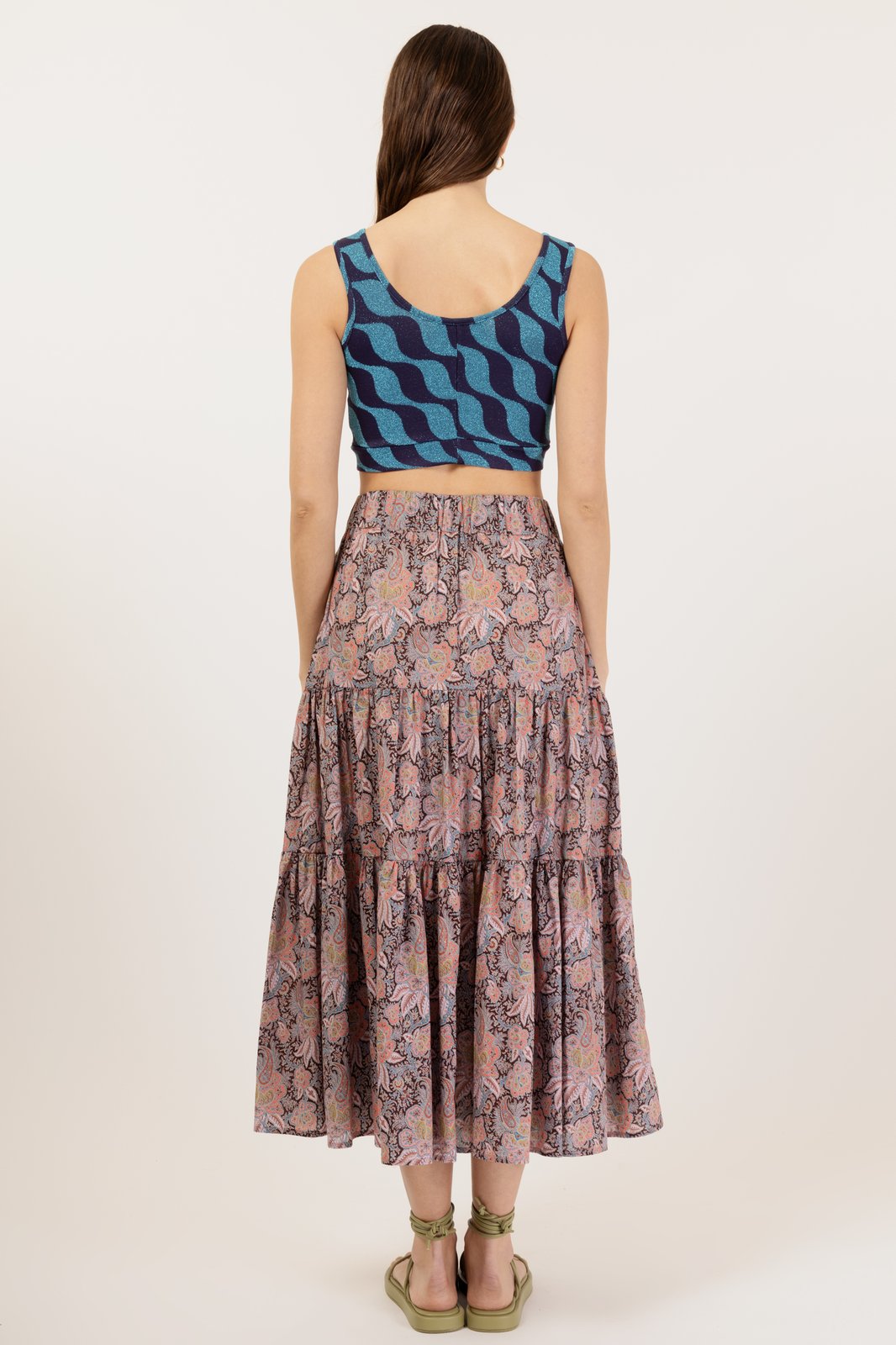 GONNA GIACARTA FLORAL ROSA €229 - 50%