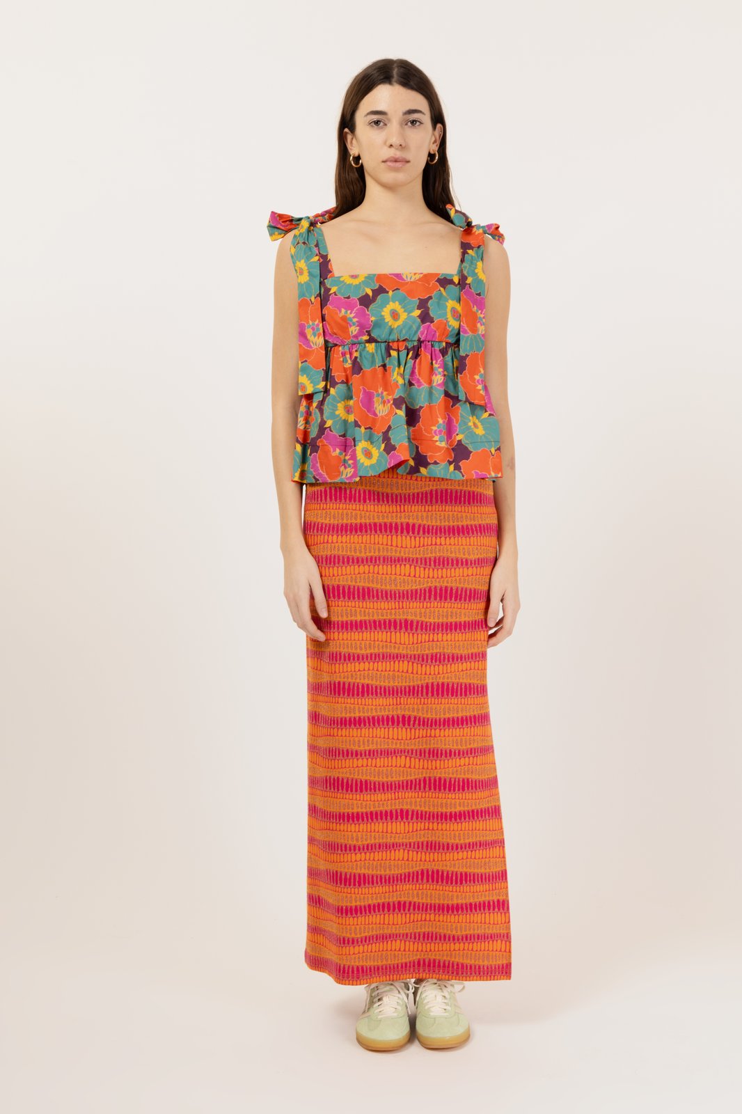 TOP MAGENTA ANEMONE PRUGNA €175 -50%