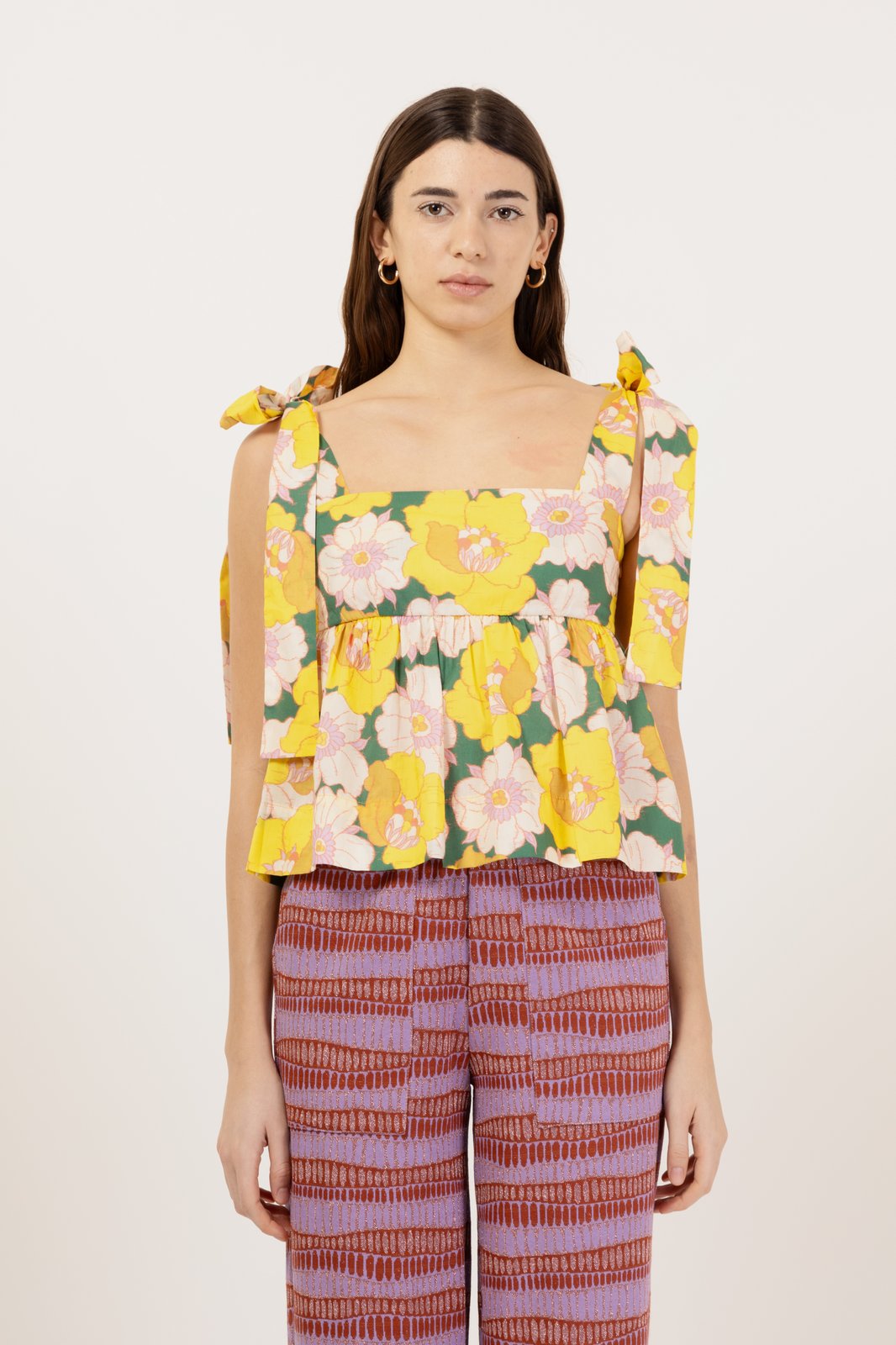 TOP MAGENTA ANEMONE VERDE  €175 -50%