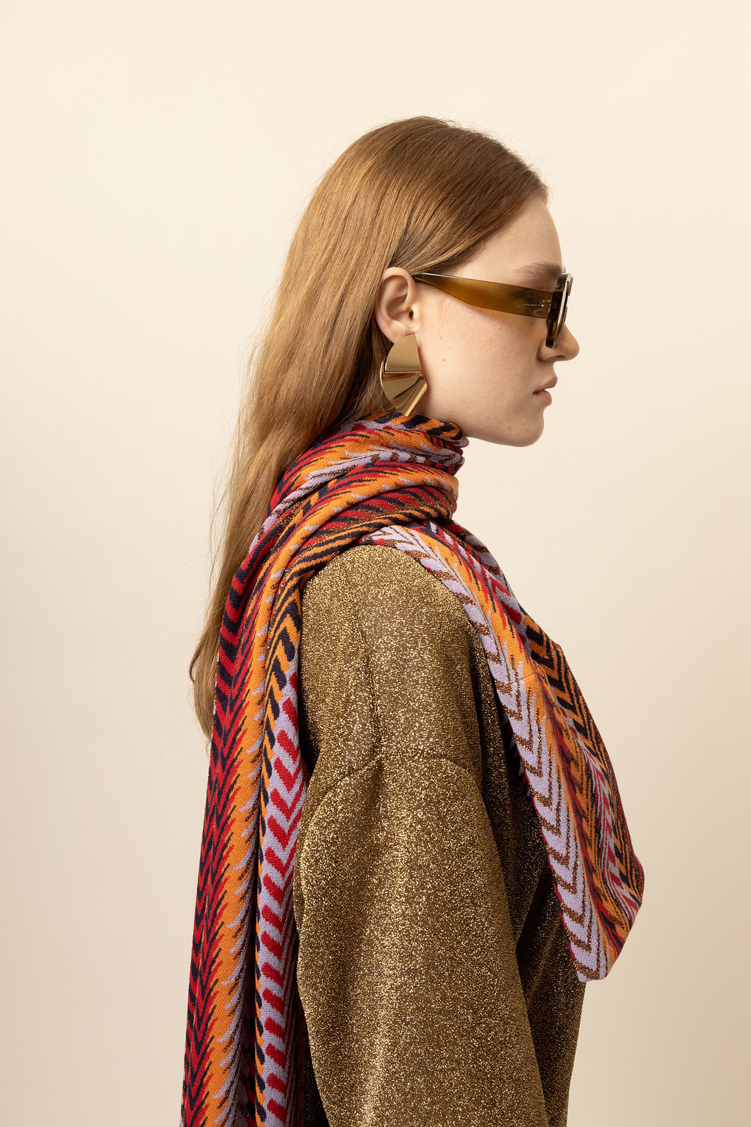 ABITO ADELINE LUREX ORO €148 -50%