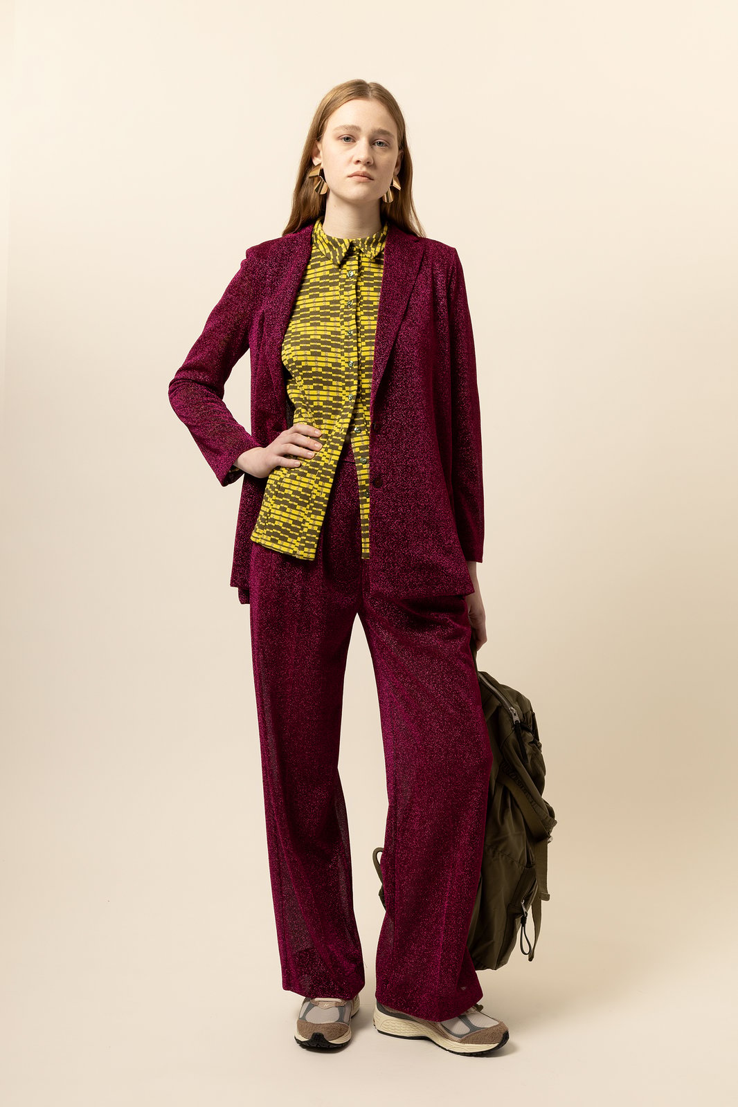 GIACCA CARAIBI LUREX FUCSIA €213 -50%