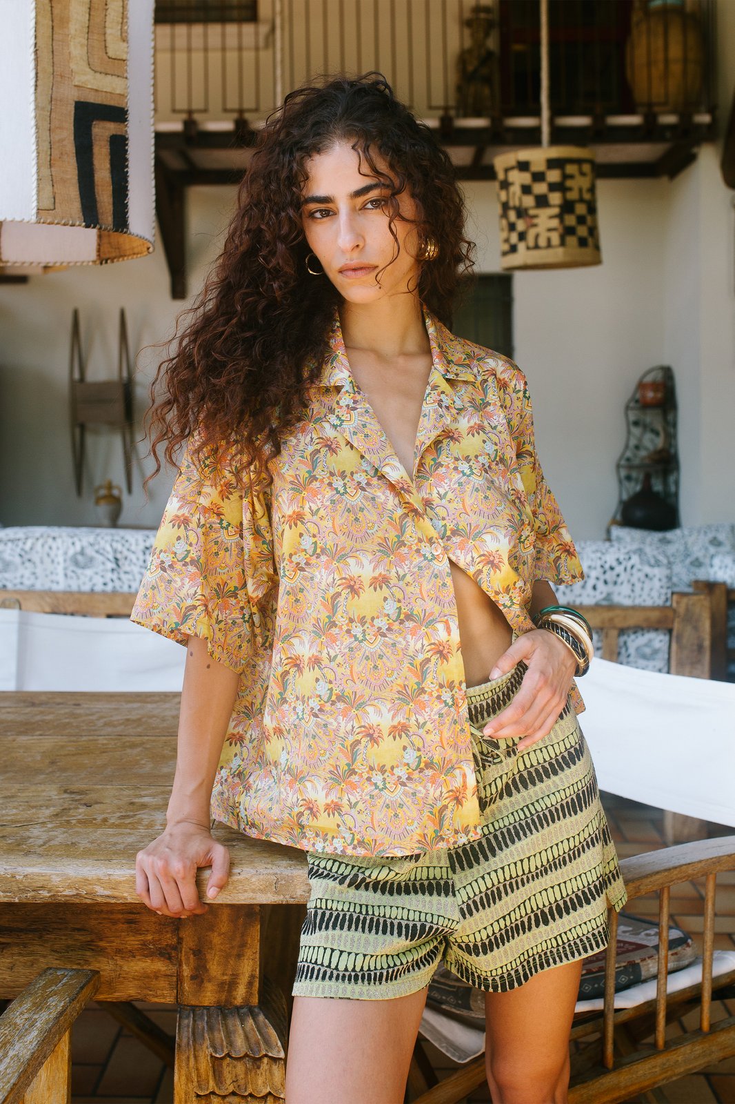 CAMICIA MISTRAL PARADISE GIALLO €172 -50%