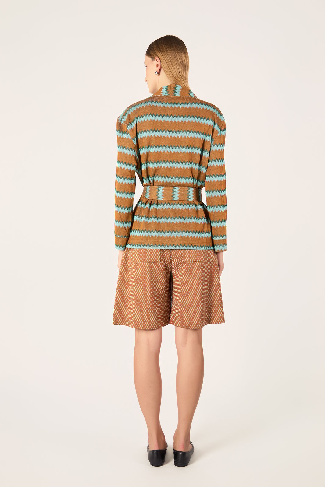 CARDIGAN MARYLIN CHEVRON OCRA