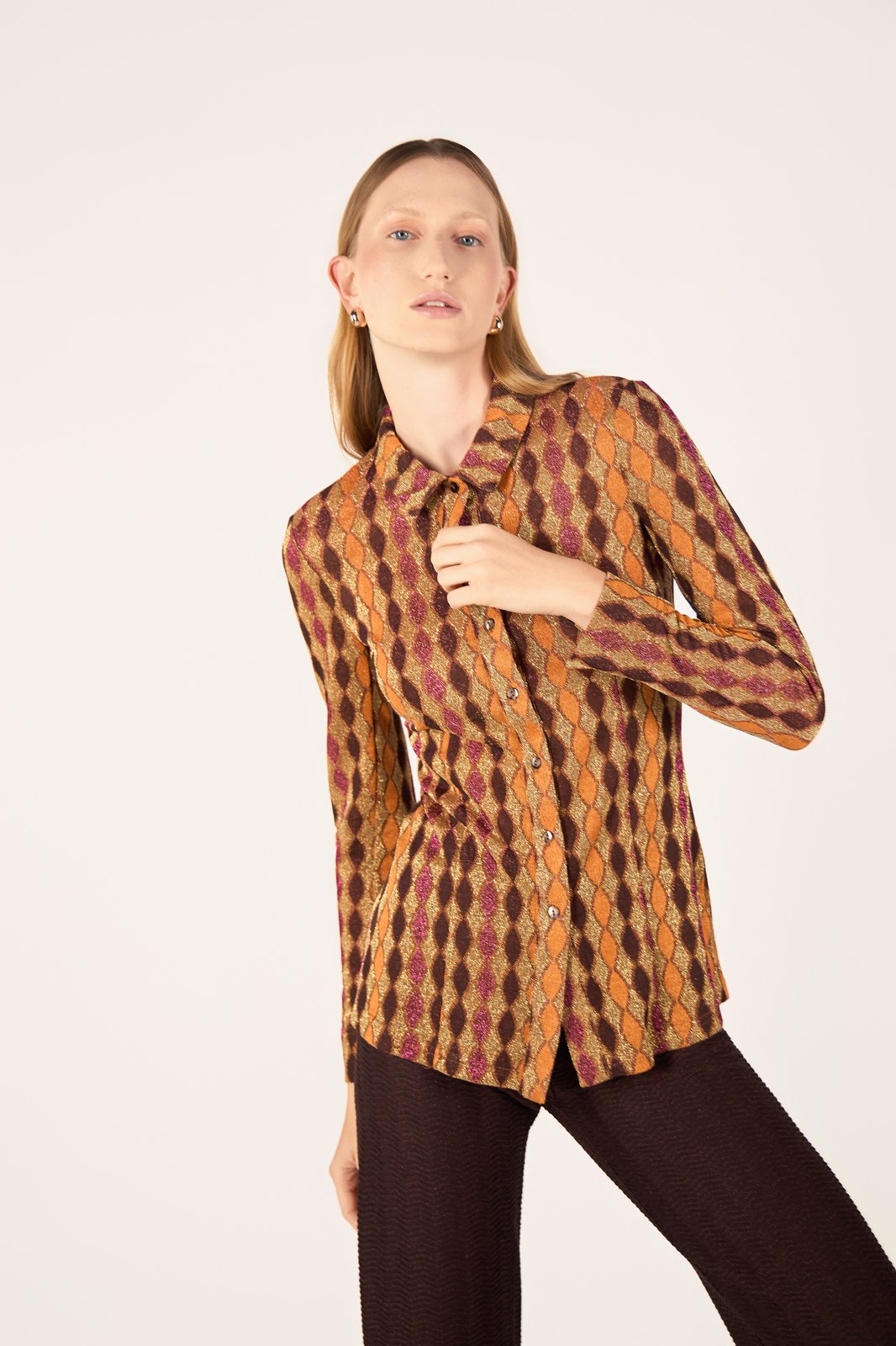 CAMICIA MILOU OBLÒ TONI ORO