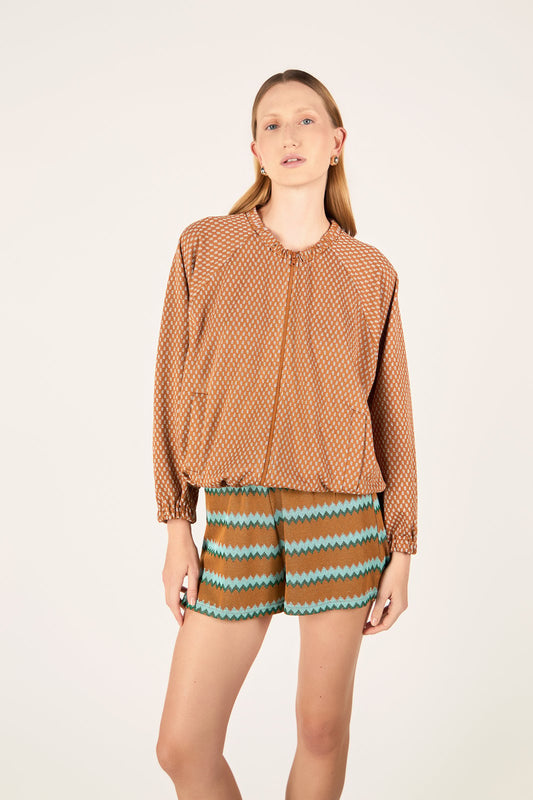 SHORT SIRACUSA CHEVRON OCRA
