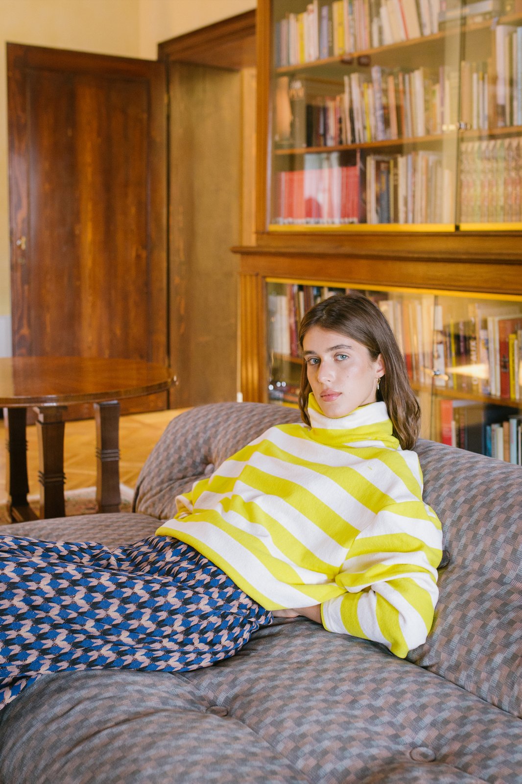 MAGLIA MADRID STRIPES GIALLO/PANNA €148 - 50%