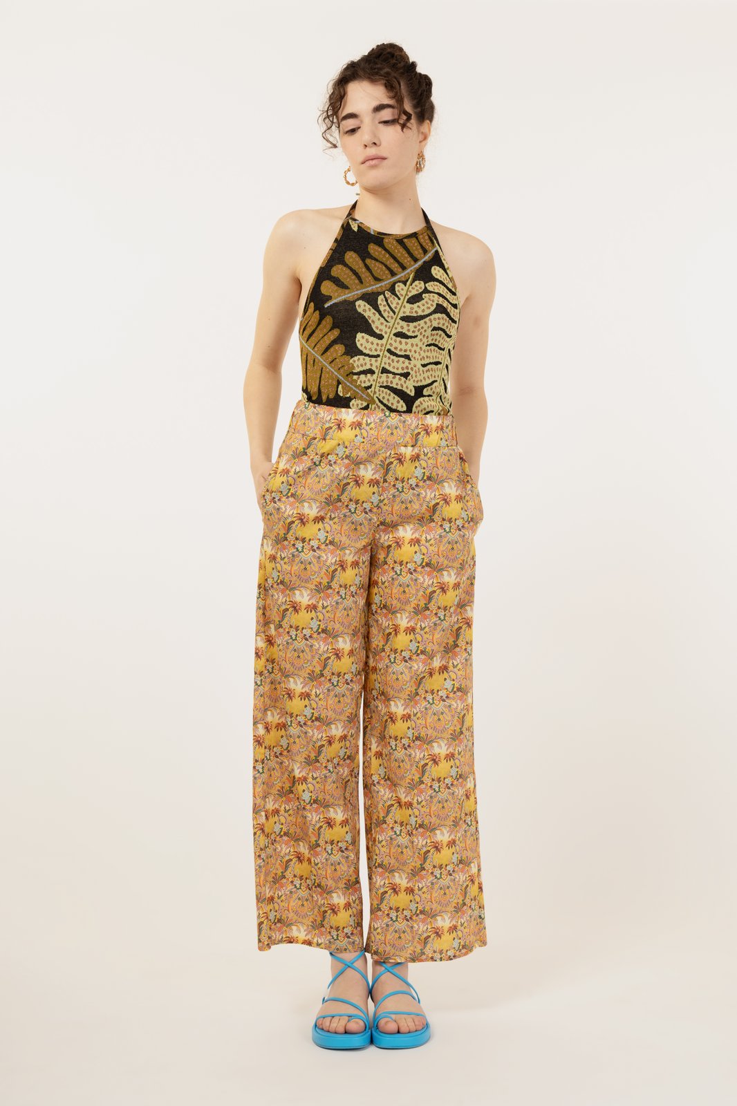 PERU PARADISE YELLOW TROUSERS