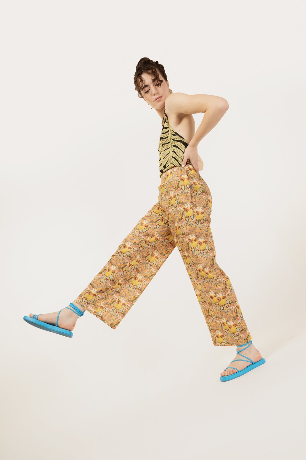 PERU PARADISE YELLOW TROUSERS
