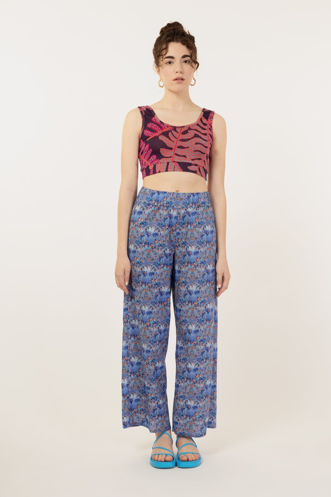 PERU PARADISE BLUE TROUSERS