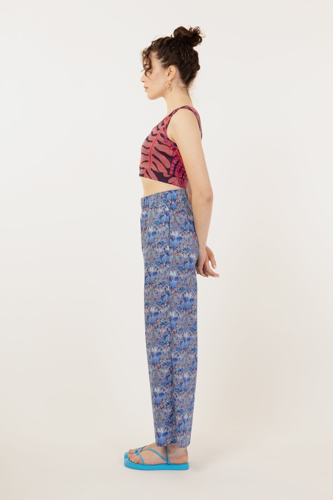 PERU PARADISE BLUE TROUSERS