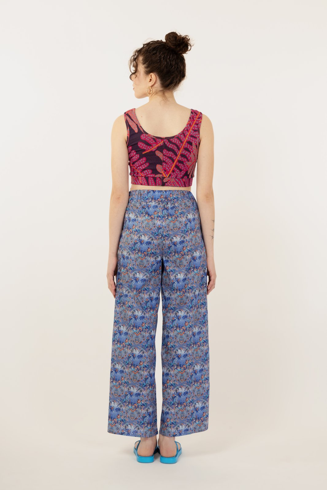 PERU PARADISE BLUE TROUSERS