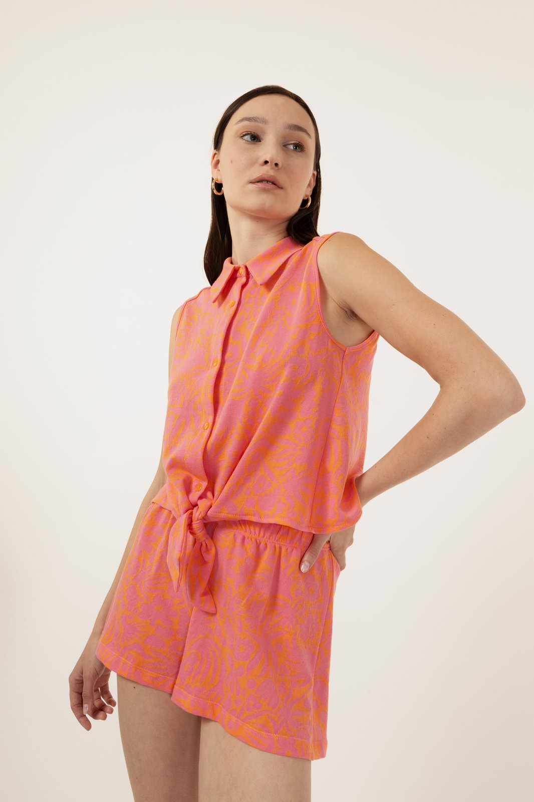 SHORT PARANÀ ESOTIC MELONE/FENICOTTERO €132 - 50%