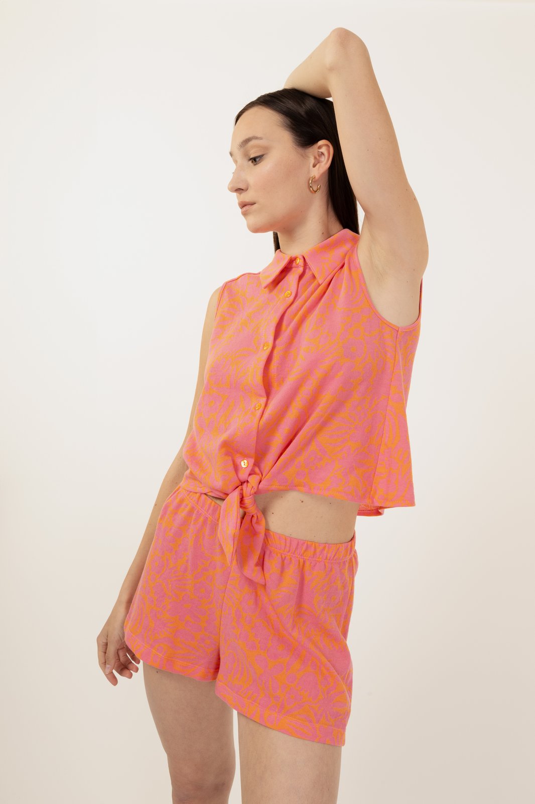 SHORT PARANÀ ESOTIC MELONE/FENICOTTERO €132 - 50%