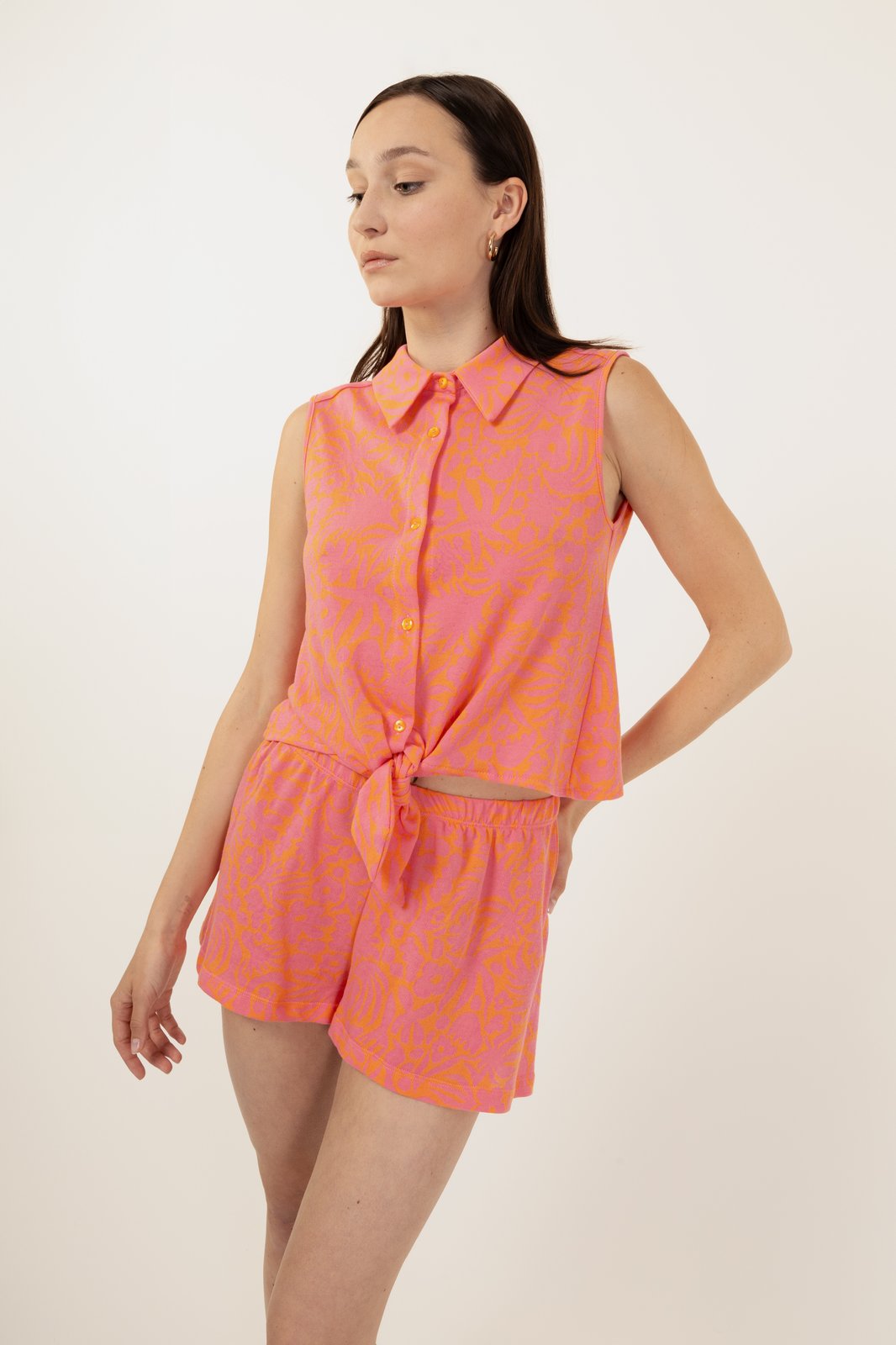 SHORT PARANÀ ESOTIC MELONE/FENICOTTERO €132 - 50%