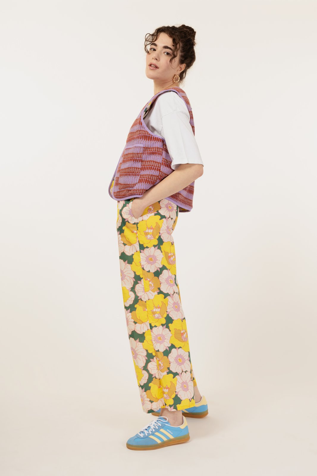 GILET CANDY ANEMONE VERDE + GIAMAICA GLICINE €199 - 50%
