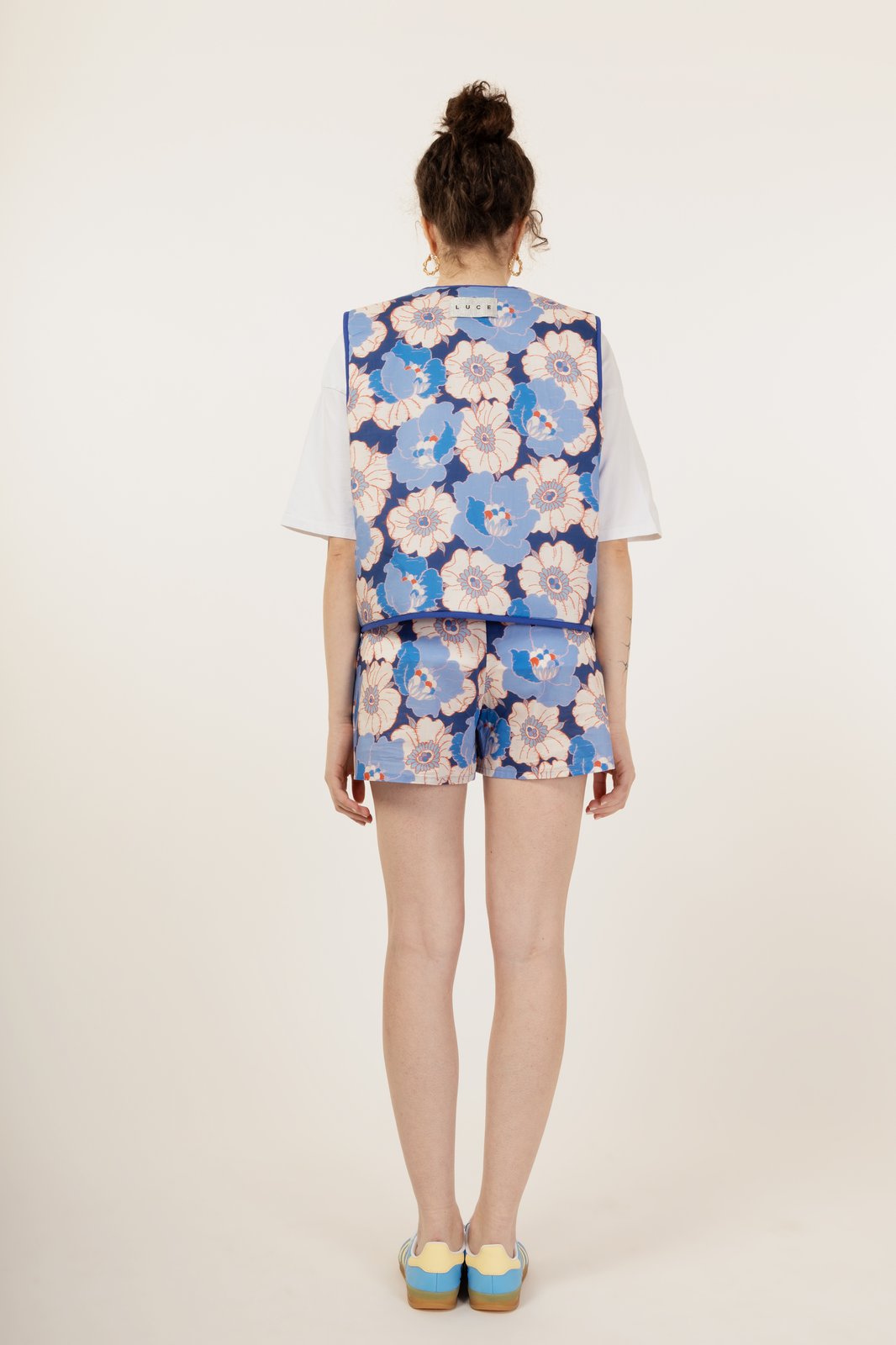 GILET CANDY ANEMONE BLU + WAVE GLICINE €199 - 50%