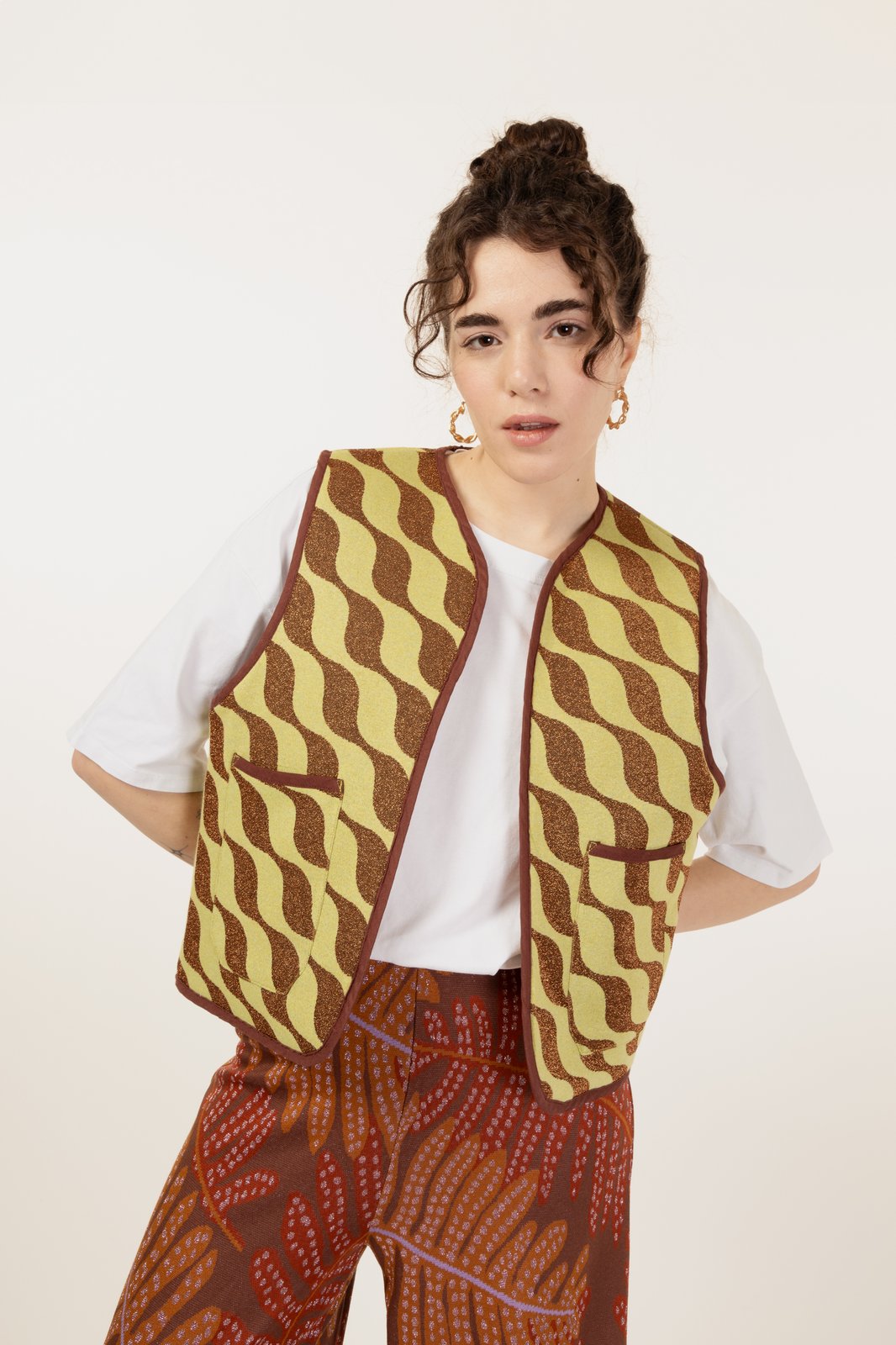 GILET CANDY WAVE MELA + PARADISE GIALLO €199 - 50%